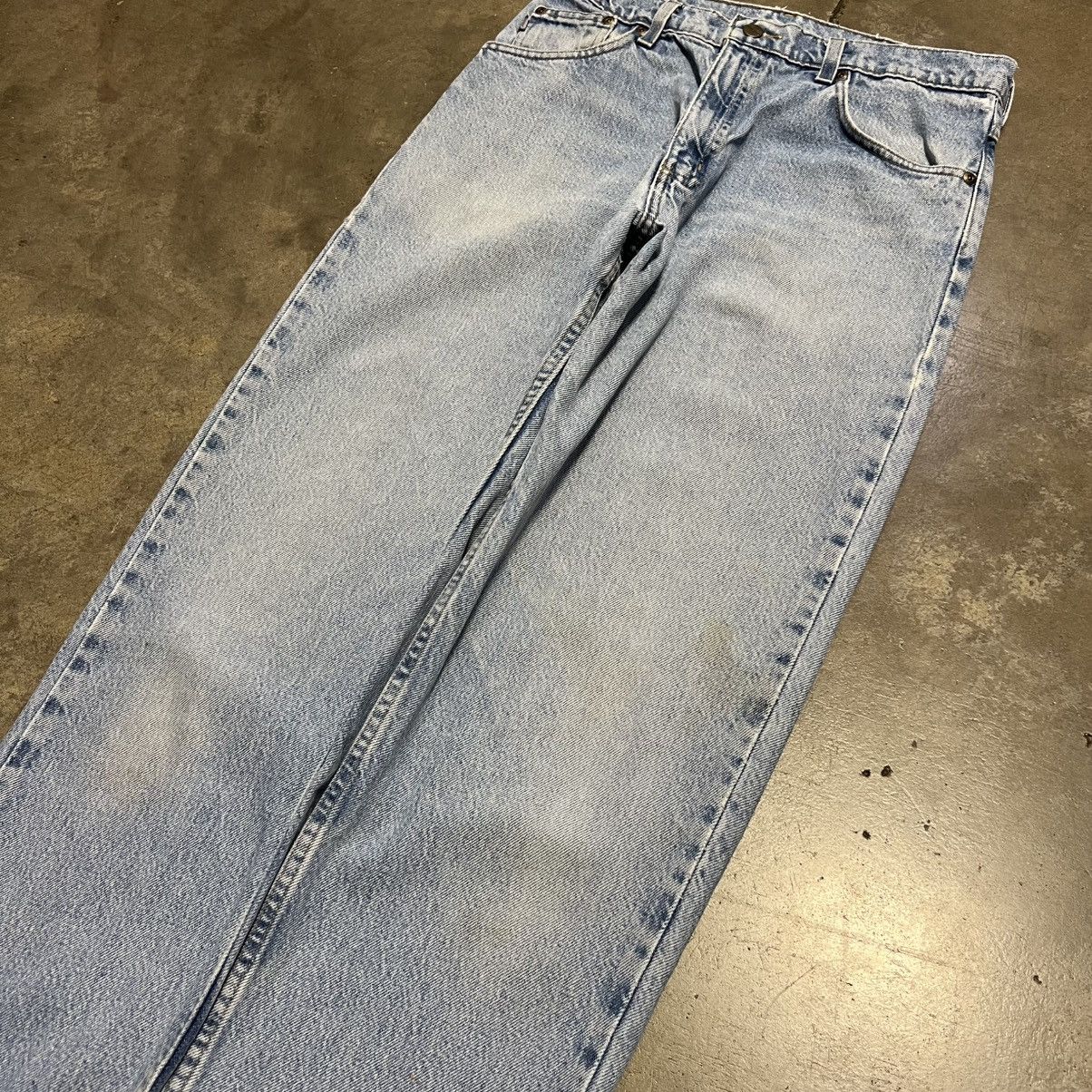 Carhartt Vintage Carhartt Carpenter Denim Jeans Light Wash Skater Y2K Size US 33 - 8 Thumbnail