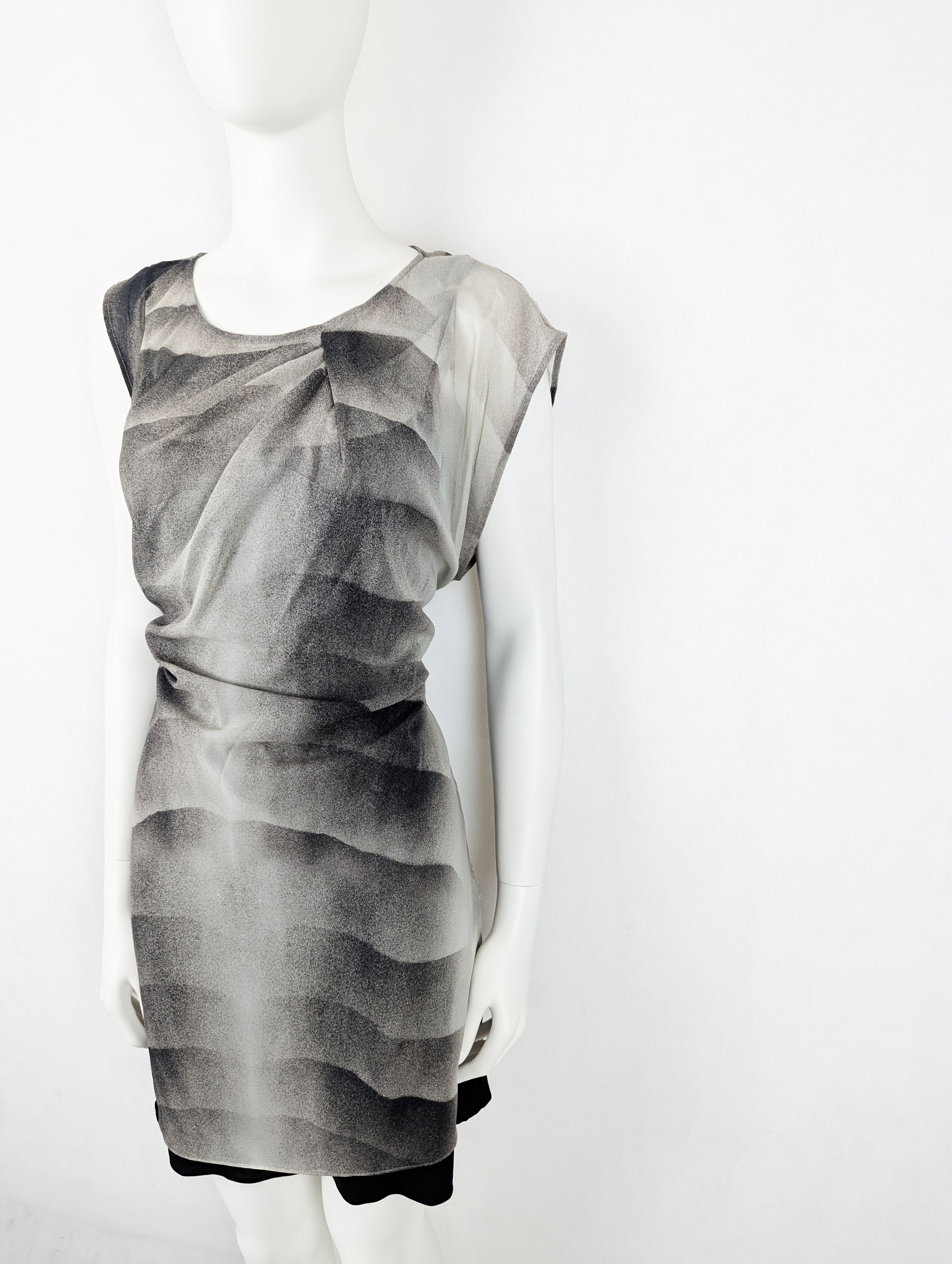 Helmut Lang Helmut Lang grey silk dress Size XS / US 0-2 / IT 36-38 - 6 Thumbnail