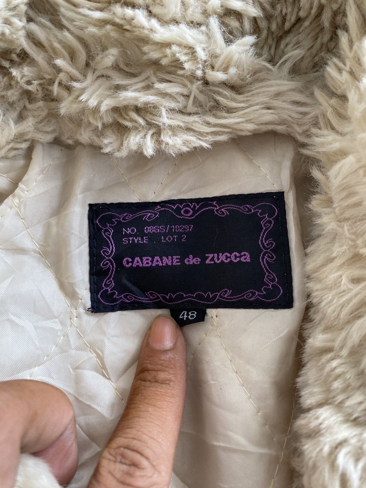 CABANE de ZUCCa 1990s - Cabane De Zucca Leather Fur Faux by Issey Miyake Size US M / EU 48-50 / 2 - 6 Thumbnail