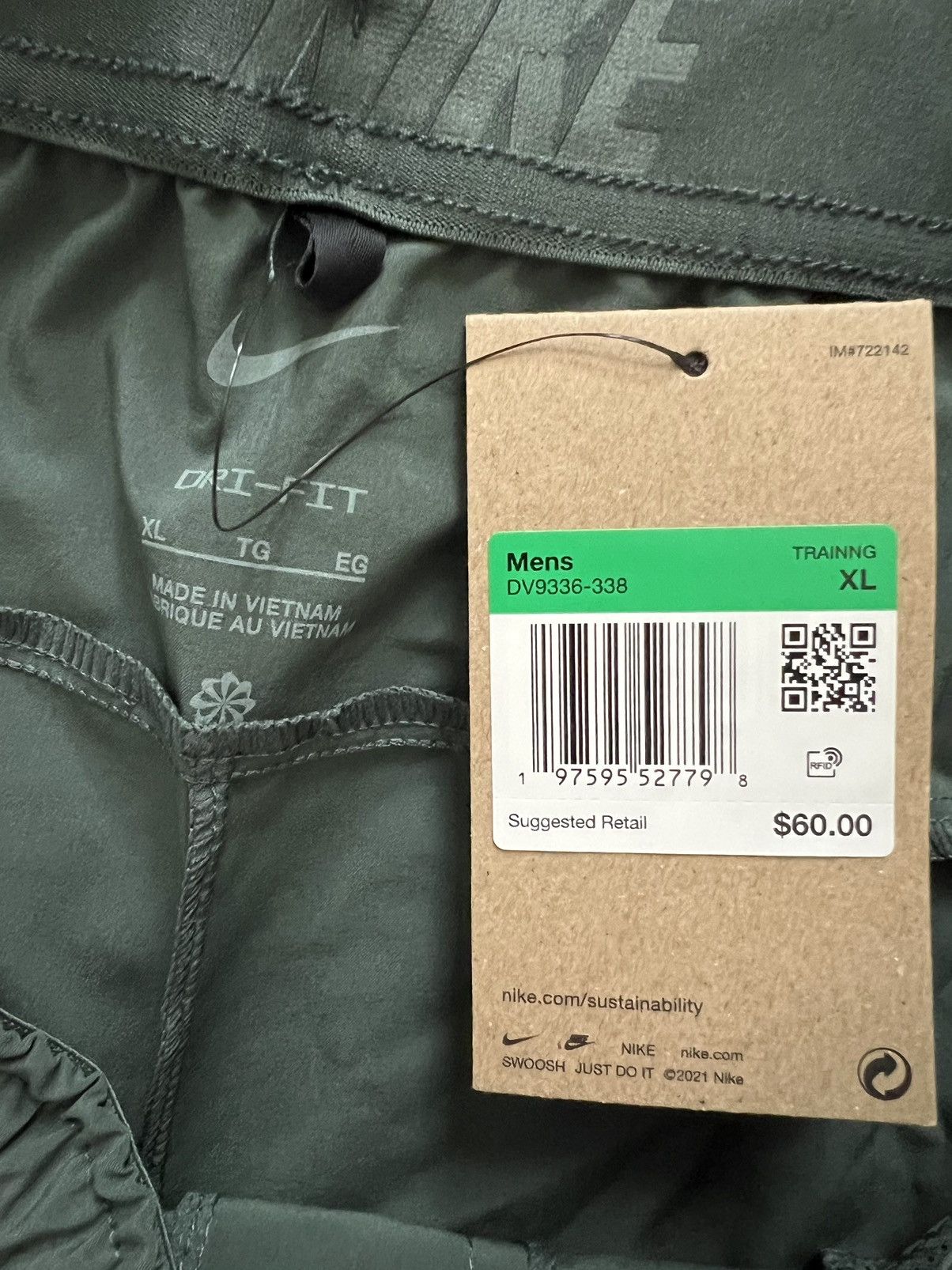 Nike Nike Unlimited Dri-FIT 5" Unlined Versatile Shorts Size US 34 / EU 50 - 7 Thumbnail
