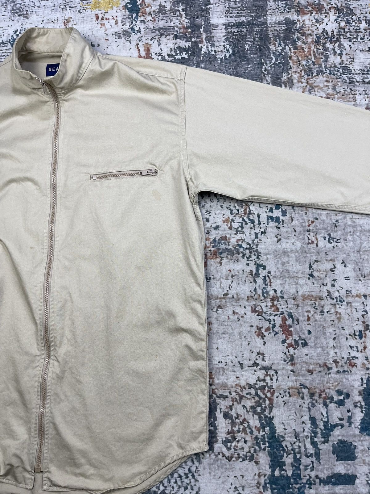 Beams Plus Vtg BEAMS Casual Zipper Overshirt Jackets Size US S / EU 44-46 / 1 - 5 Thumbnail