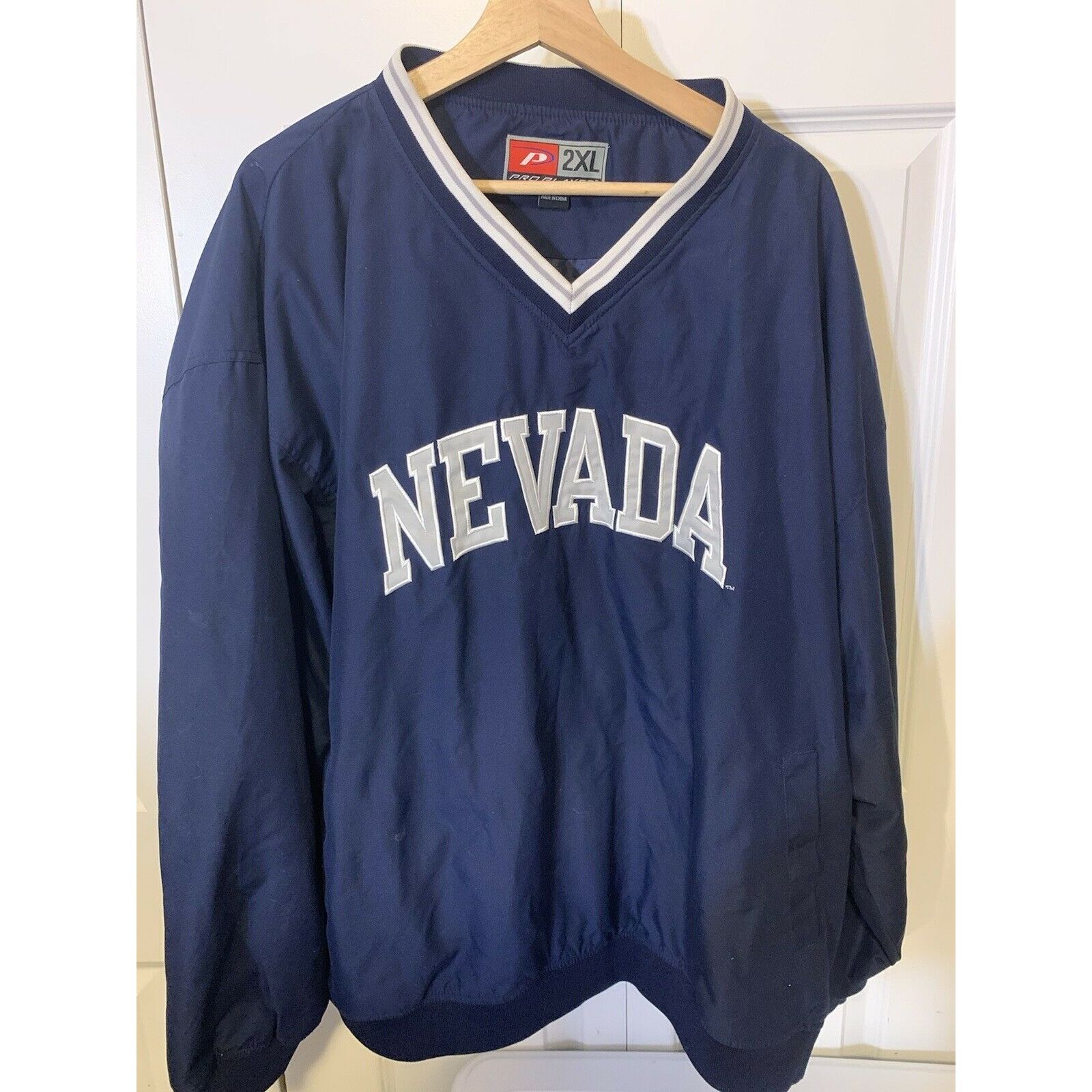 Pro Player Vintage Nevada Pro Player Pullover Men’s Sz 2XL Blue Size US XXL / EU 58 / 5 - 4 Thumbnail