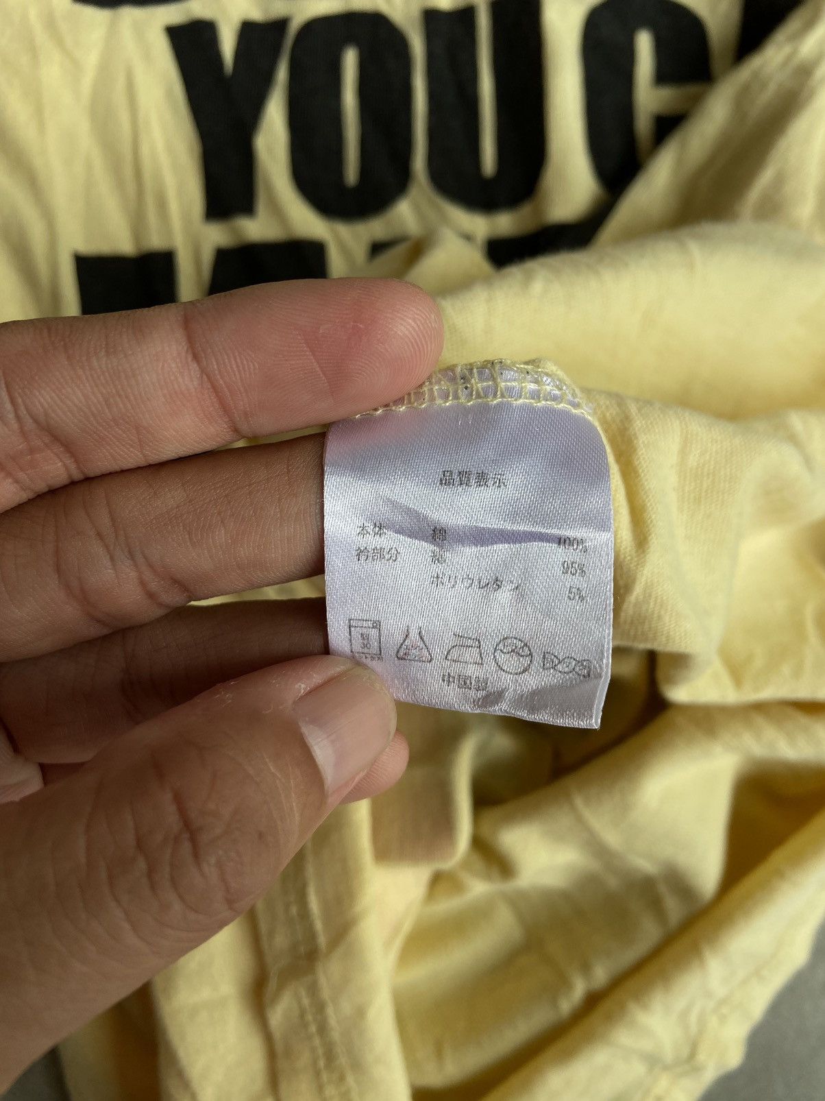 Beauty Beast × If Six Was Nine × Japanese Brand Chu Xxx Longsleeve Yellow Size US M / EU 48-50 / 2 - 6 Thumbnail