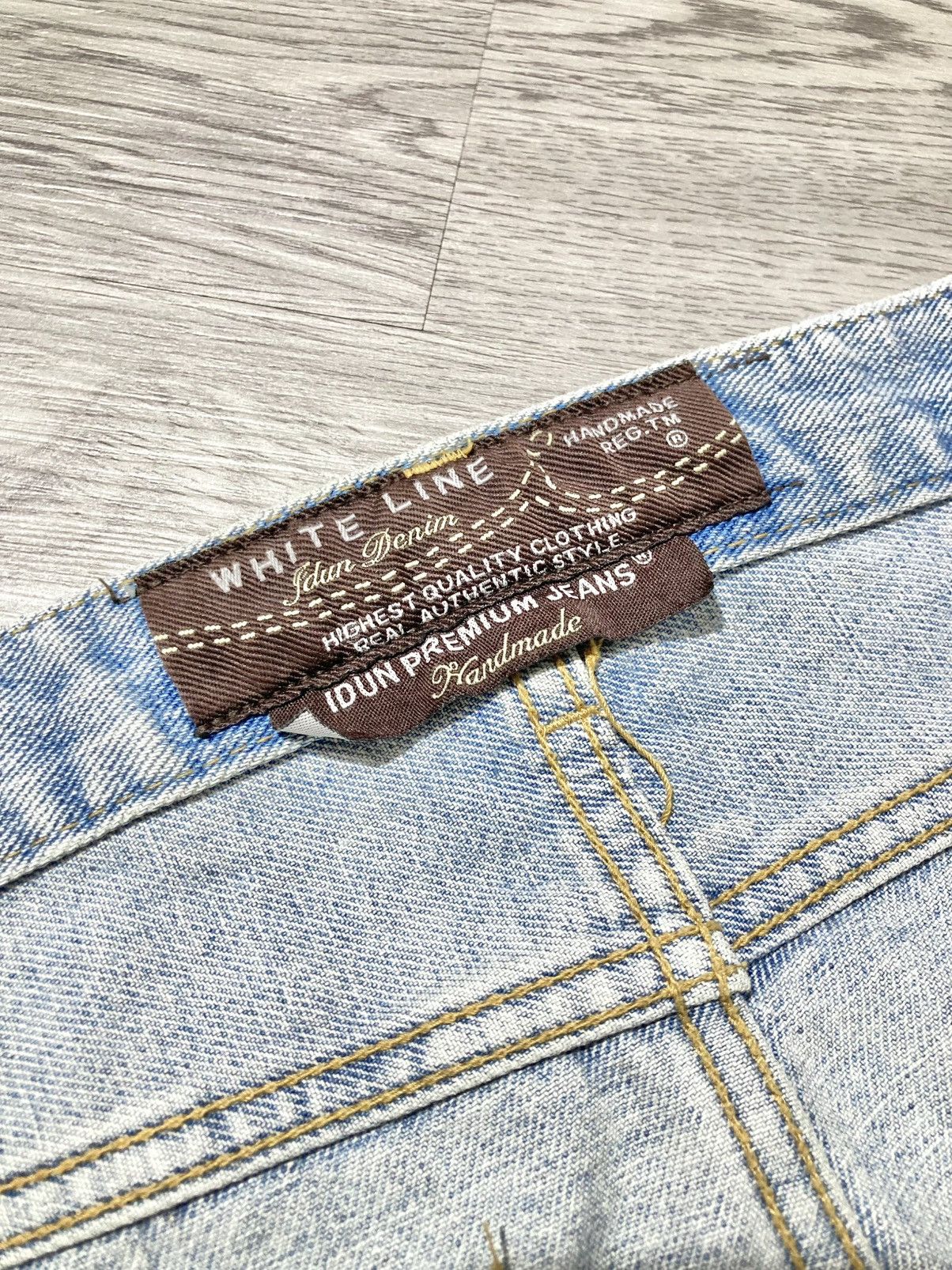 If Six Was Nine 2000s Idun Distressed Ripped Denim Blue Jeans Lgb Punk Style Size US 30 / EU 46 - 19 Thumbnail