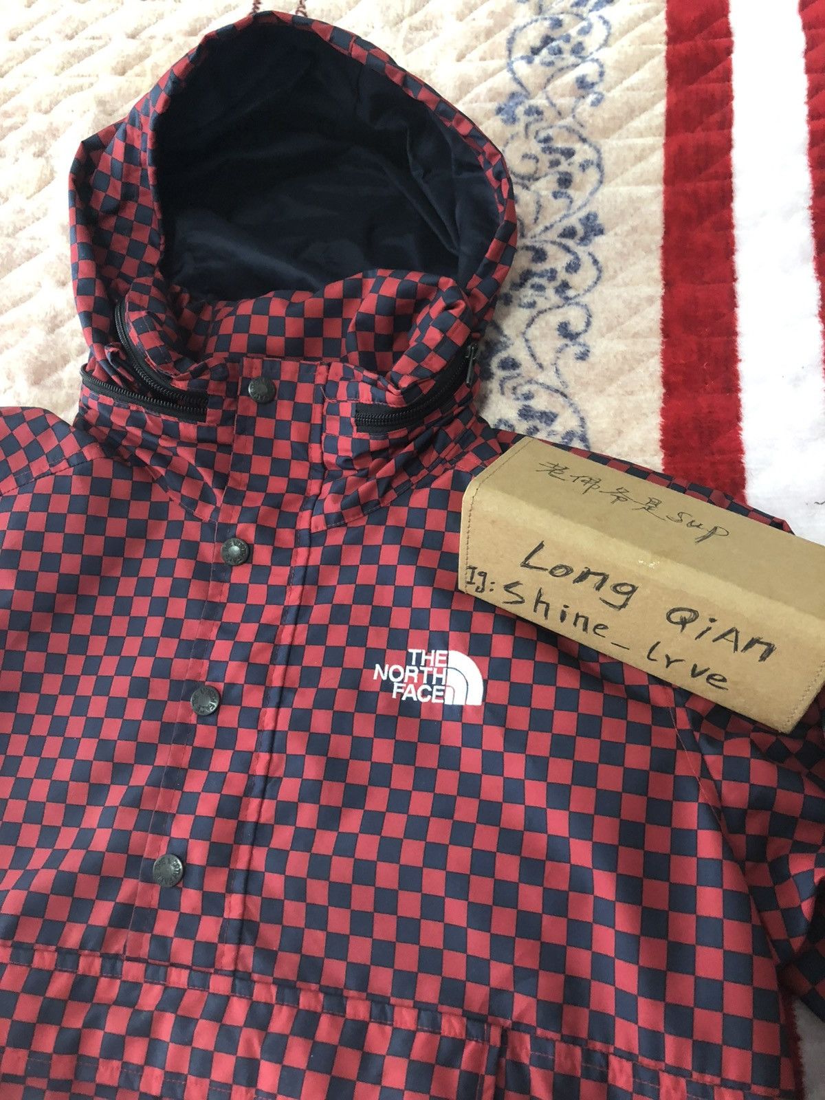 Supreme × The North Face Supreme the north face tnf red checkered pullover jacket Size US M / EU 48-50 / 2 - 2 Thumbnail