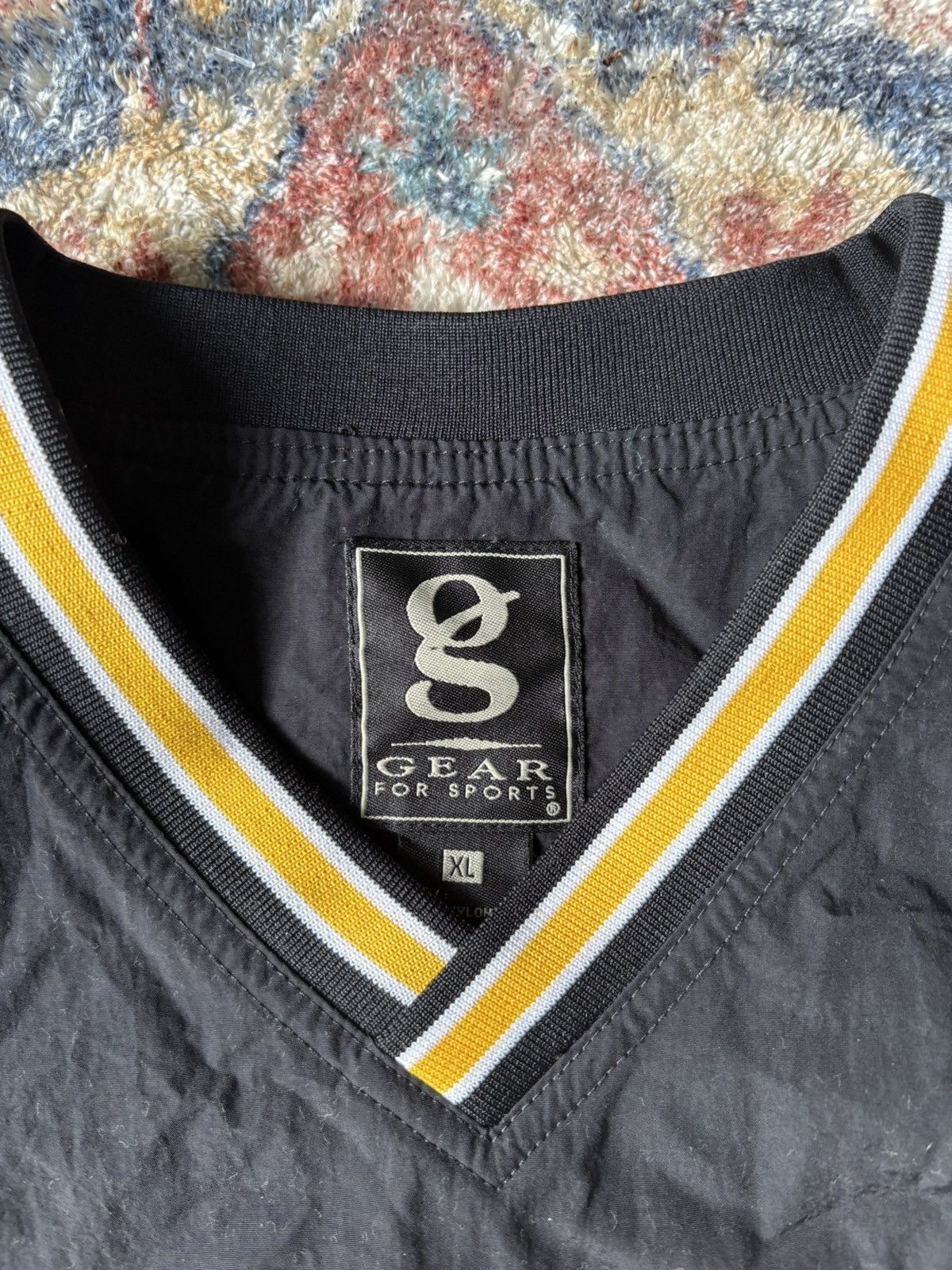 Vintage Vintage NCAA Army Spellout Pullover Light Jacket Size XL Size US XL / EU 56 / 4 - 3 Thumbnail