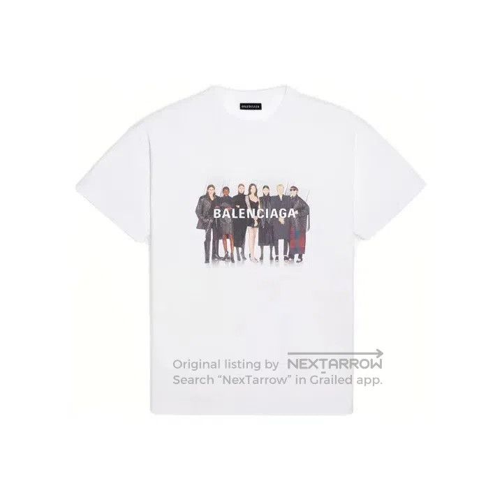 Balenciaga Balenciaga Graphic Logo Short Sleeve T-shirt for Men. Size US S / EU 44-46 / 1 - 1 Thumbnail