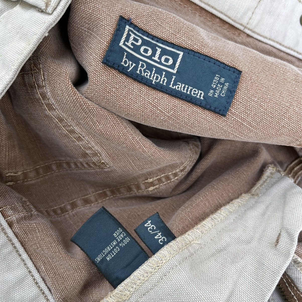 RRL Ralph Lauren RARE‼️Vintage Polo Ralph Lauren Double Knee Workwear Pants Size US 34 / EU 50 - 13 Thumbnail