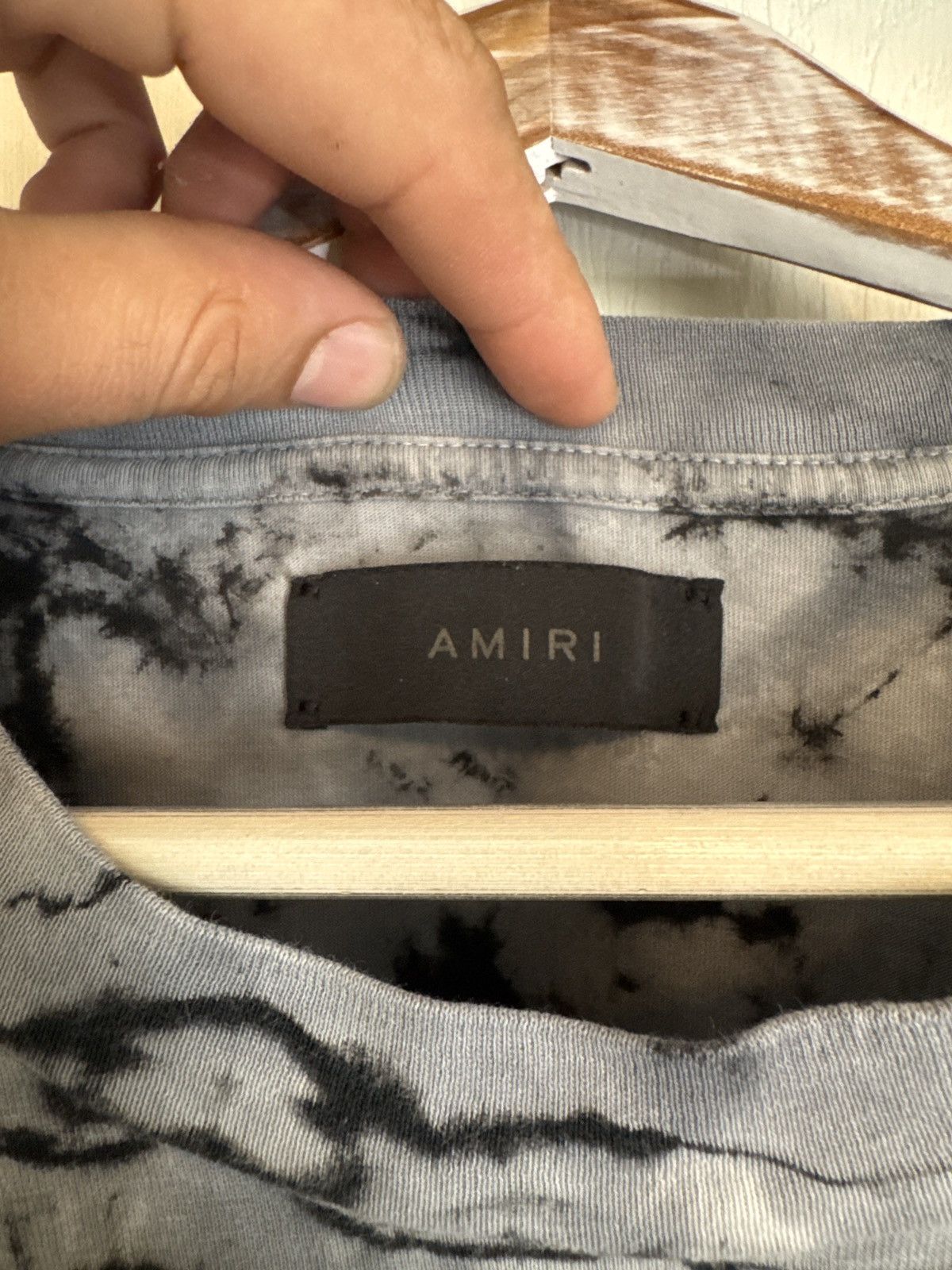 Amiri AMIRI Crystal Ball Tie-Die T-Shirt Size US L / EU 52-54 / 3 - 3 Thumbnail