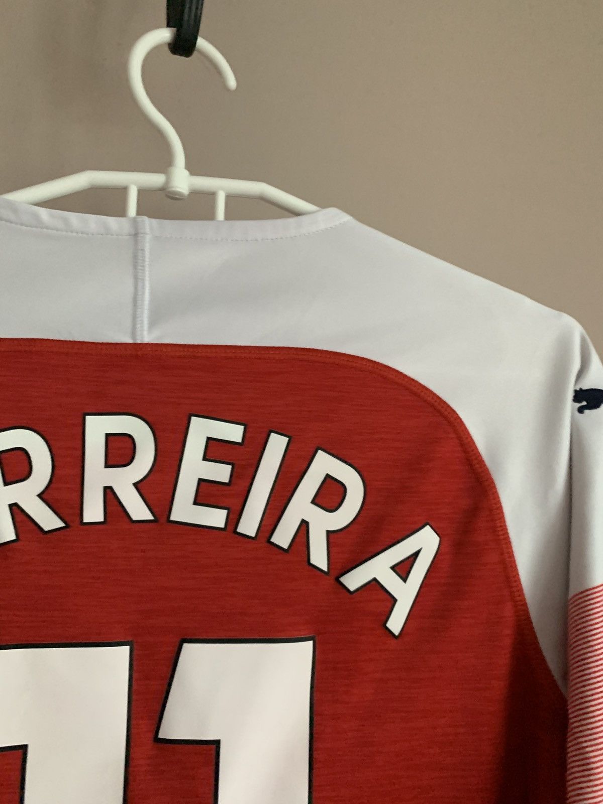 Puma Arsenal London Home Football Shirt Puma Soccer TORREIRA#11 Size US XS / EU 42 / 0 - 11 Thumbnail