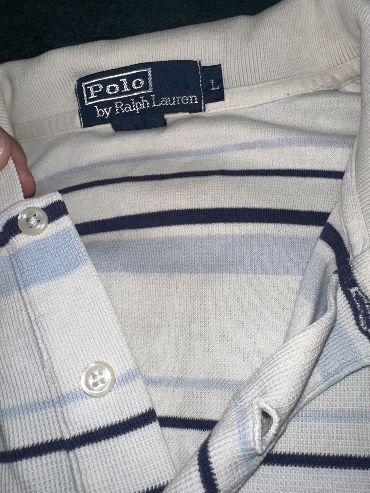 Polo Ralph Lauren VINTAGE Ralph Lauren Polo Size US L / EU 52-54 / 3 - 3 Thumbnail