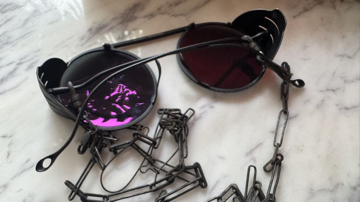 Boris Bidjan Saberi BBS x Rigards Black Aviator Sunglasses RG1011BBS Size ONE SIZE - 12 Thumbnail