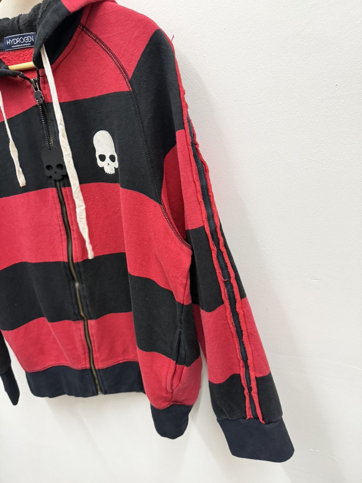 HYDROGEN HYDROGEN PUNKS EMBROIDERY SKULL LIMITED EDITION HOODIE Size US L / EU 52-54 / 3 - 6 Thumbnail