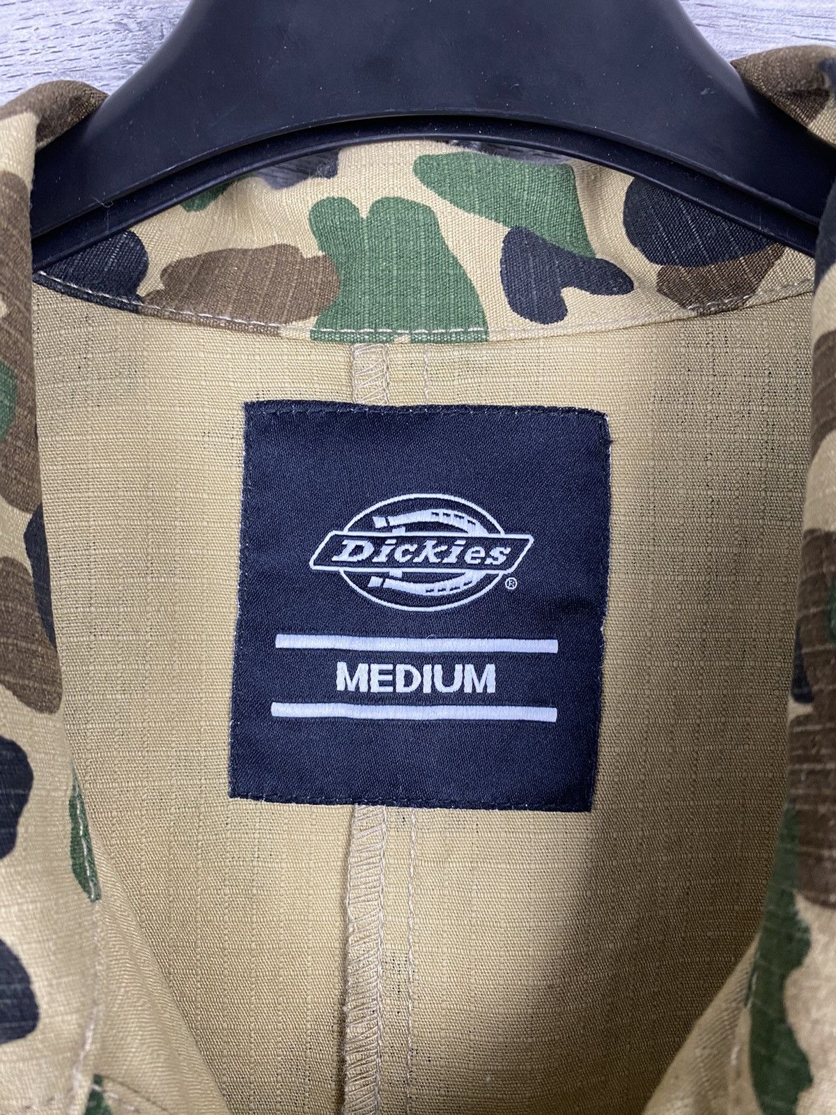 Dickies Mens Vintage Dickies Camo Light Coach Jacket Button Up Size US M / EU 48-50 / 2 - 11 Thumbnail