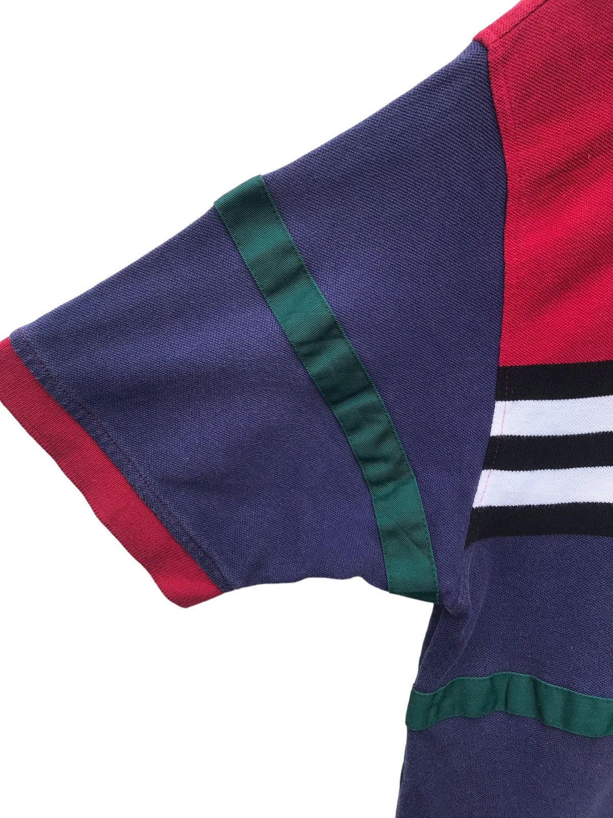 Tommy Hilfiger Vintage Tommy Hilfiger Stripe Multicolour Polo Shirt Size US M / EU 48-50 / 2 - 6 Thumbnail