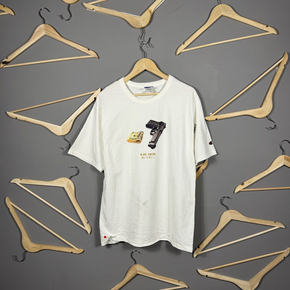 Champion Champion Black Cactus Capsule 2021 “Pixel Art” T-shirt Size US M / EU 48-50 / 2 - 1 Thumbnail