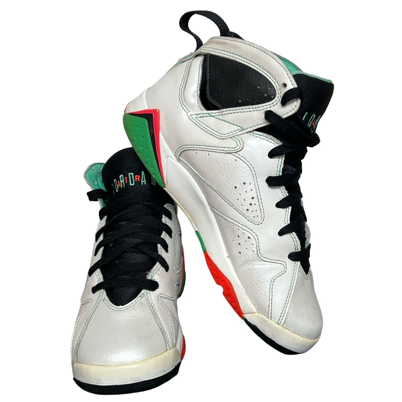 Jordan Brand Nike Air Jordan Retro VII Pearl Infrared Womens 7.5 Size 6Y Size US 7.5 / IT 37.5 - 2 Thumbnail
