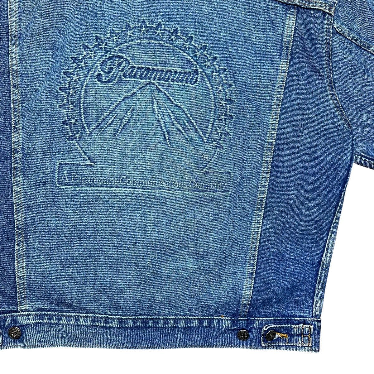 Other Vintage Paramount Communications Company Movie Denim Jacket Size US L / EU 52-54 / 3 - 8 Thumbnail