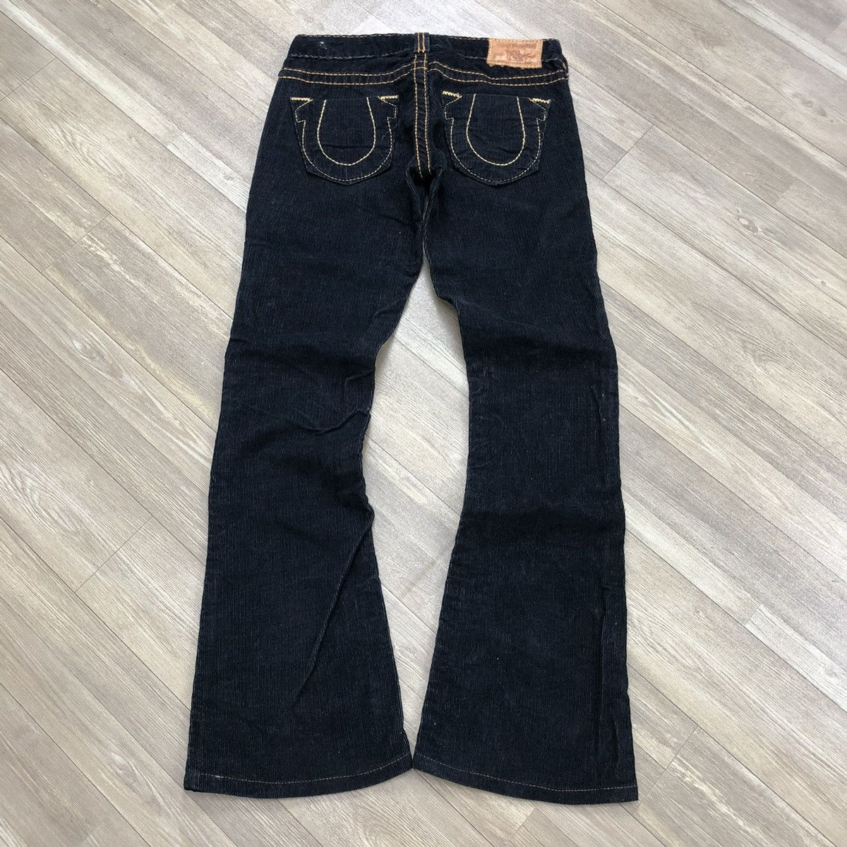 True Religion × Vintage Y2K Vintage True Religion Flared Courduroy Bootcut Pants Size 26" / US 2 / IT 38 - 1 Thumbnail
