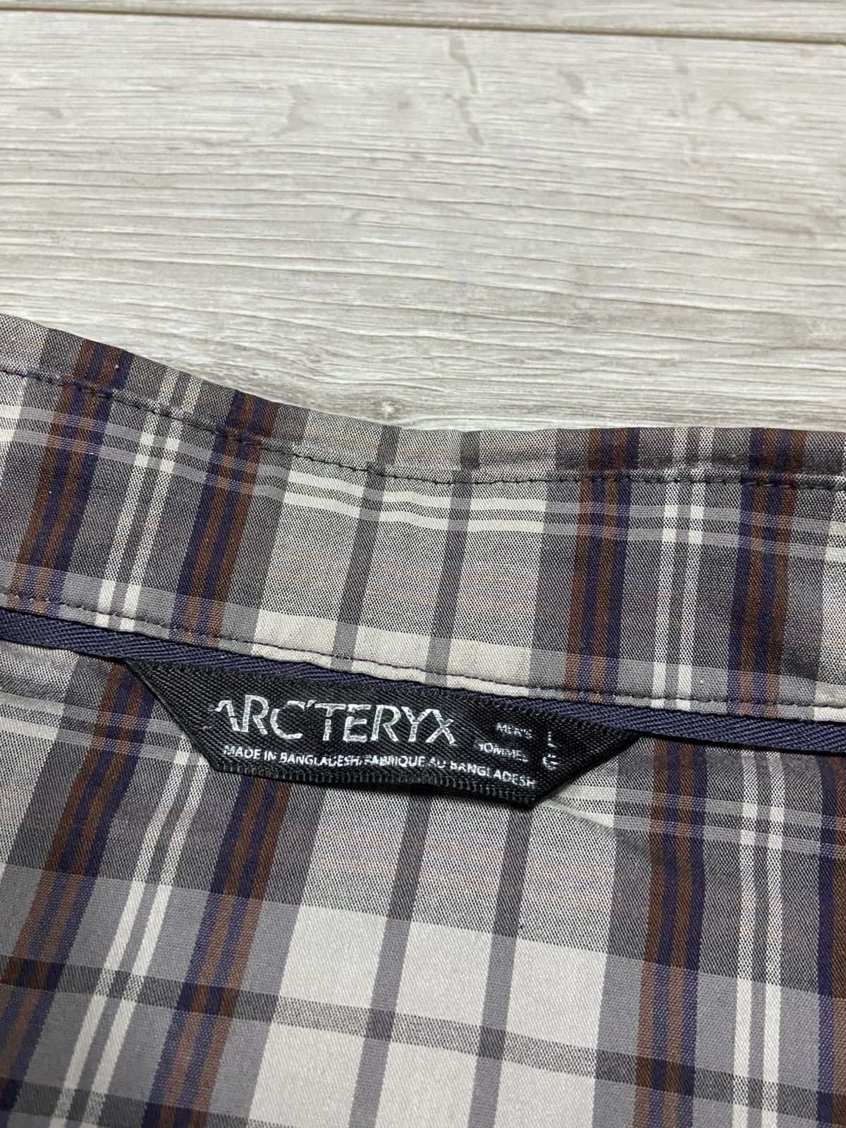 Other Arcteryx bird mesh check bird shirt buttons up with pockets Size US L / EU 52-54 / 3 - 6 Thumbnail