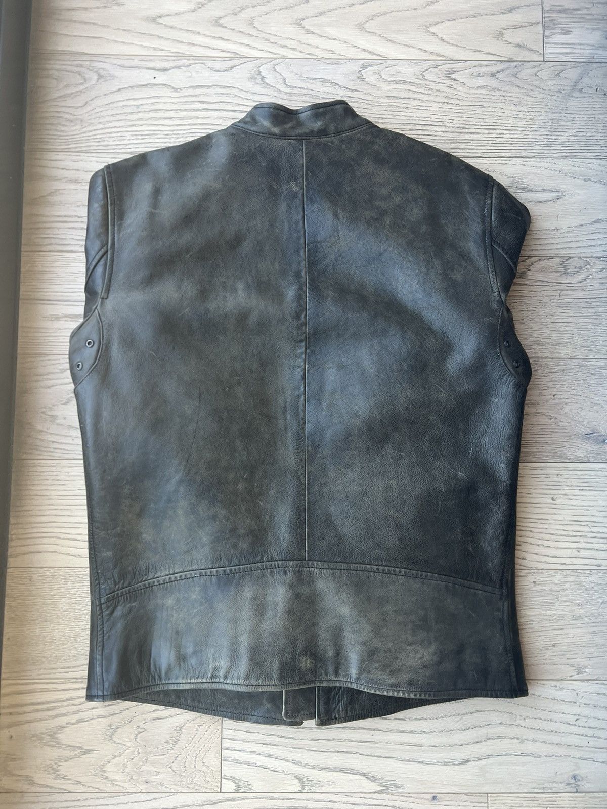 Lucky Brand Lucky Washed Leather Bonneville Jacket Size US M / EU 48-50 / 2 - 3 Thumbnail