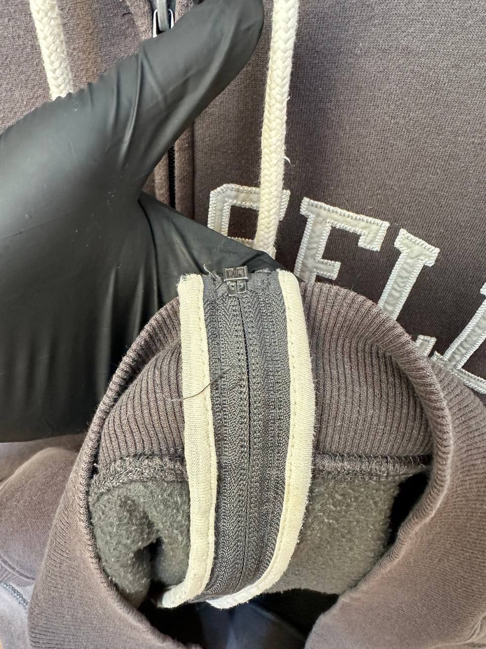 Russell Athletic Russell Athletic Full Zip Hoodie Vintage Sunfaded Brown Rich Size US XXL / EU 58 / 5 - 11 Thumbnail