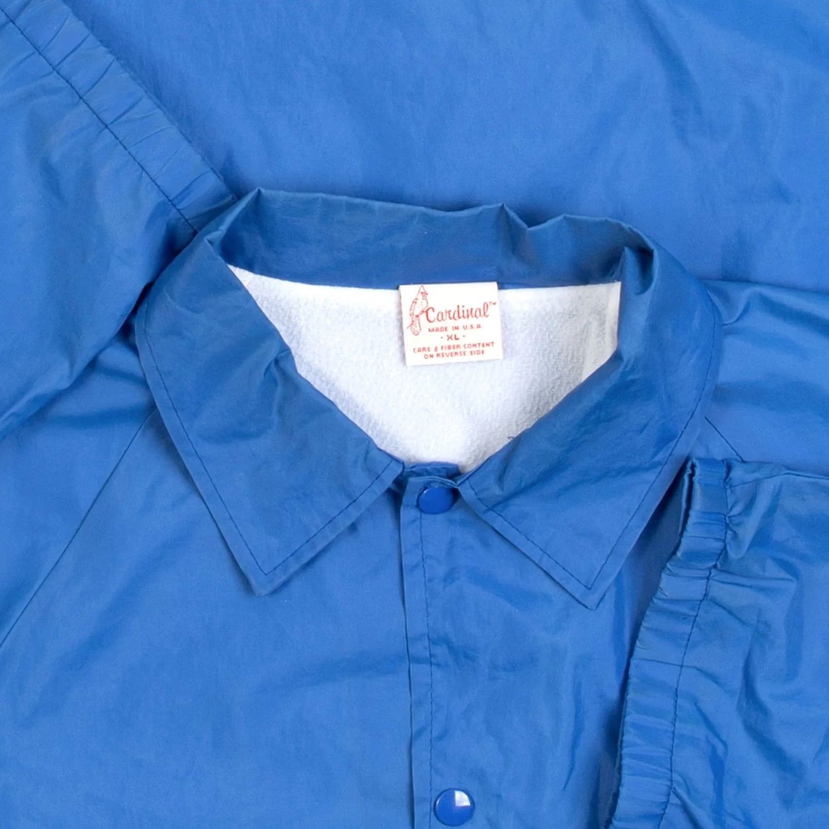 Coach Cardinal Vintage 1990s Windbreaker Jacket X-Large Men's Dark Blue USA Made Size US XL / EU 56 / 4 - 5 Thumbnail