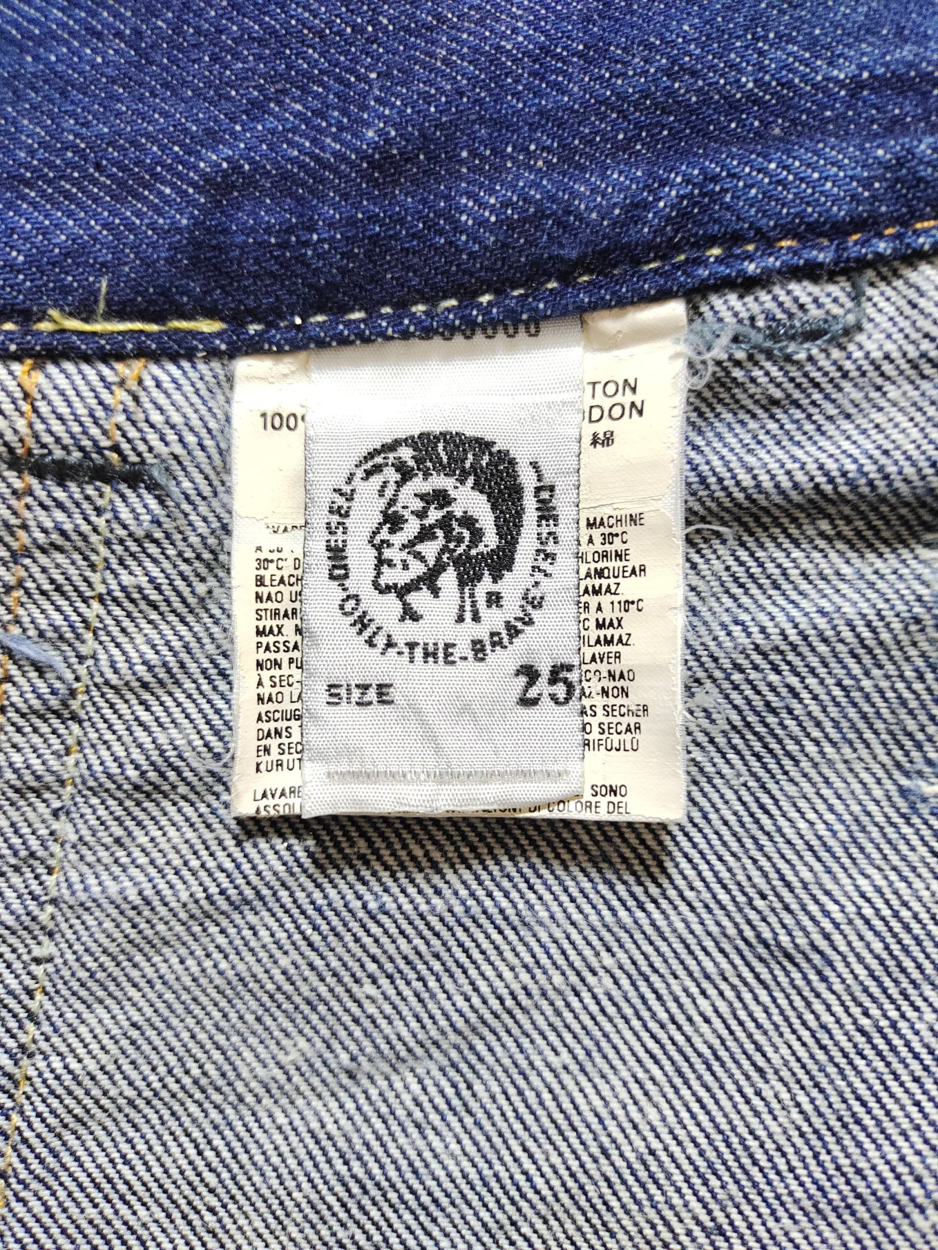 Diesel DIESEL FLARE BOOT CUT JEANS DISTRESSED SIZE 30 Size 30" / US 8 / IT 44 - 9 Thumbnail