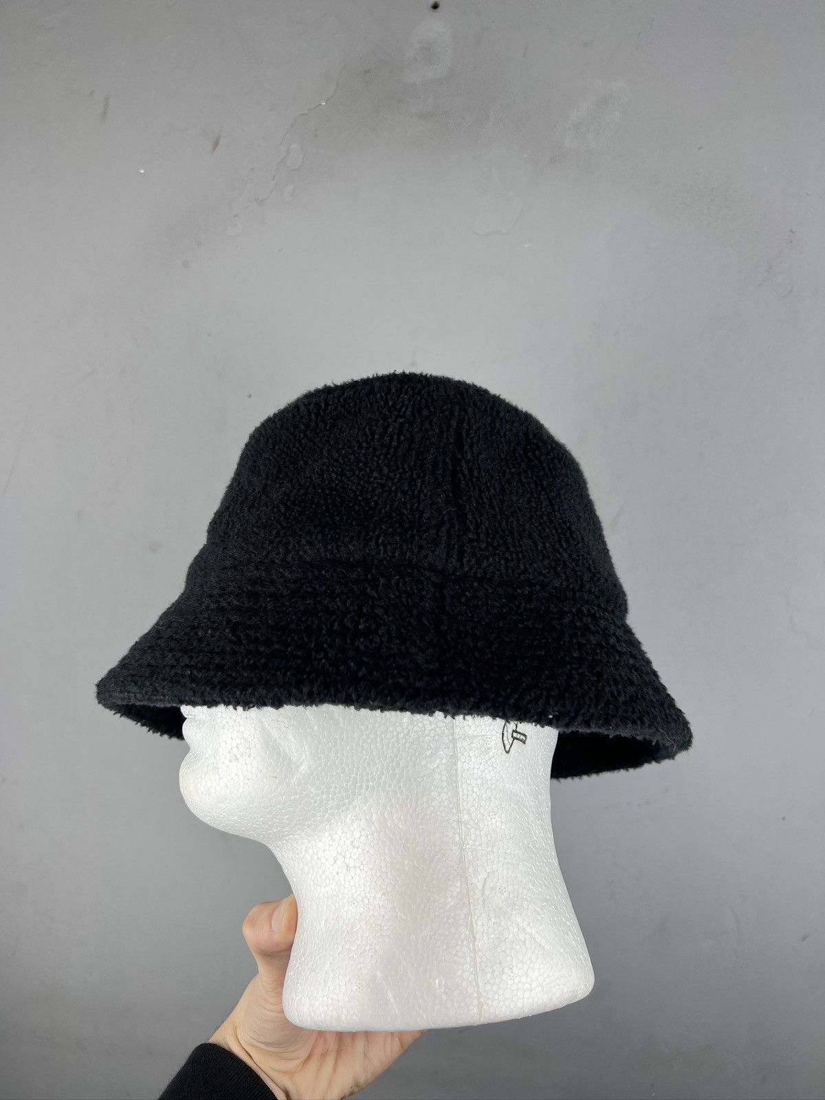 Nike × Vintage Vintage Nike Pile Fleece Bucket Hat Sherpa Y2K Size ONE SIZE - 4 Thumbnail