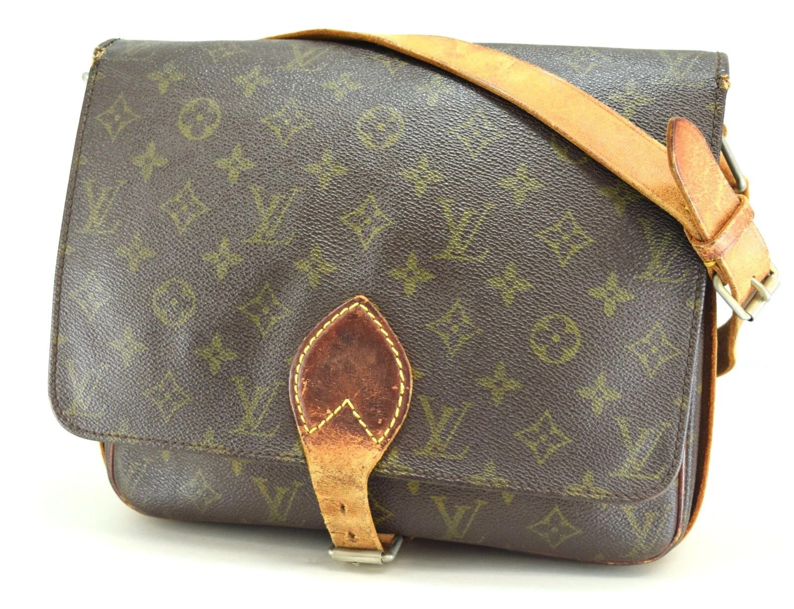 Louis Vuitton Louis Vuitton Cartouchiere GM CrossbodyBag Monogram M51252 Size ONE SIZE - 2 Thumbnail