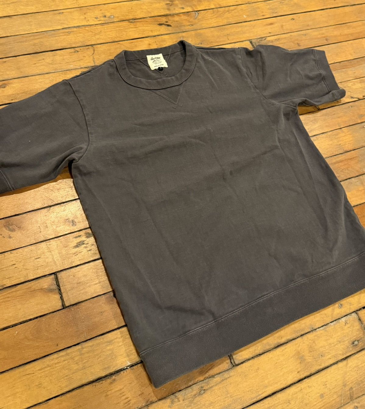 Jackman Faded Black Jackman Tanabe Meriyasu heavy japanese tee Size US L / EU 52-54 / 3 - 1 Thumbnail
