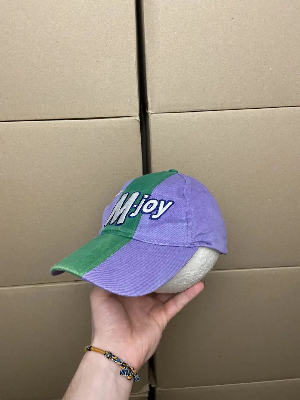 Vintage VINTAGE MILKA M-JOY PROMO CAP HAT Y2K SKATE STREETWEAR USA Size ONE SIZE - 1 Thumbnail