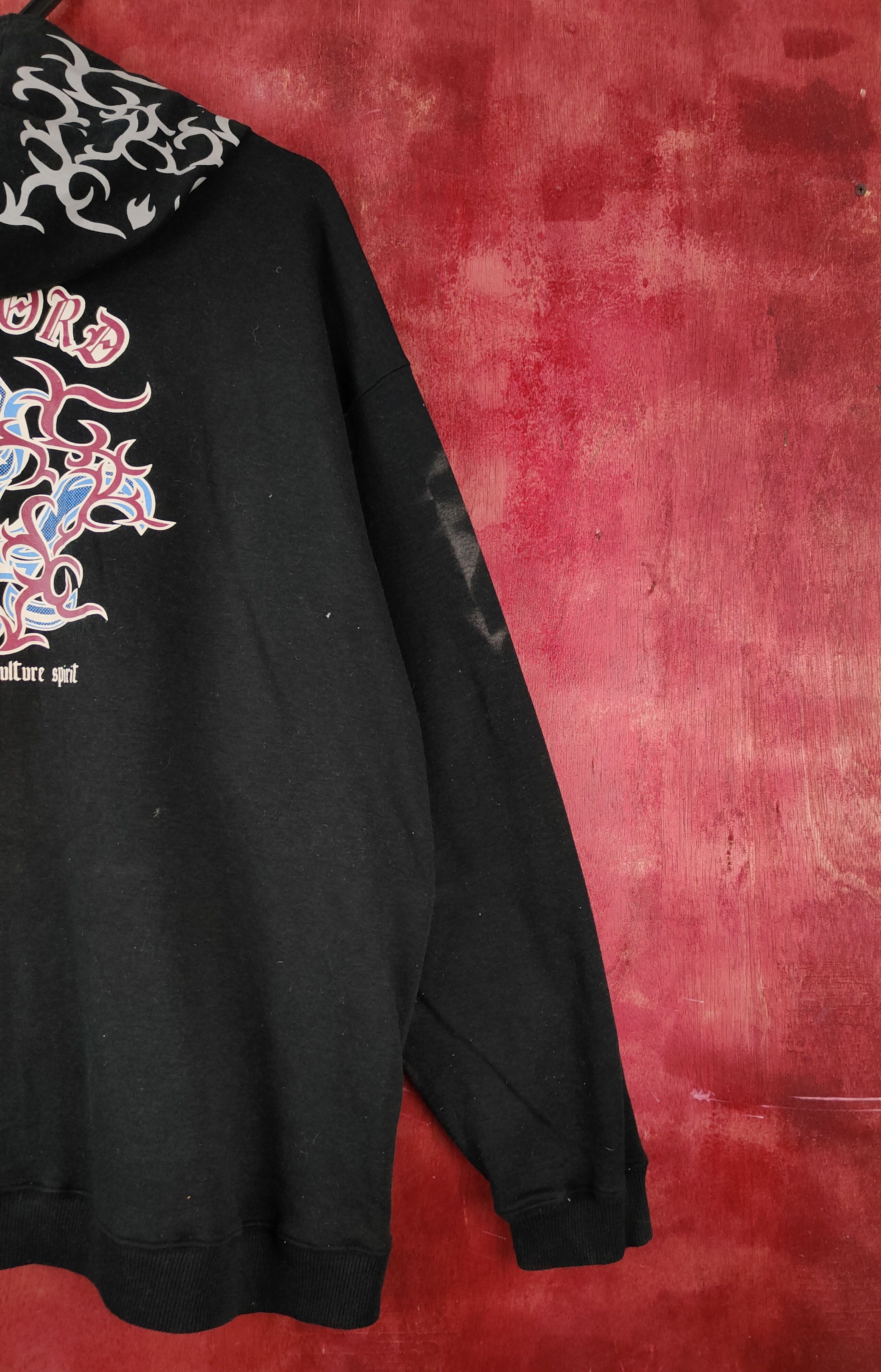 Japanese Brand Tesoro Mio Black Hoodie Sweatshirts #S2133 Size US XXL / EU 58 / 5 - 4 Thumbnail