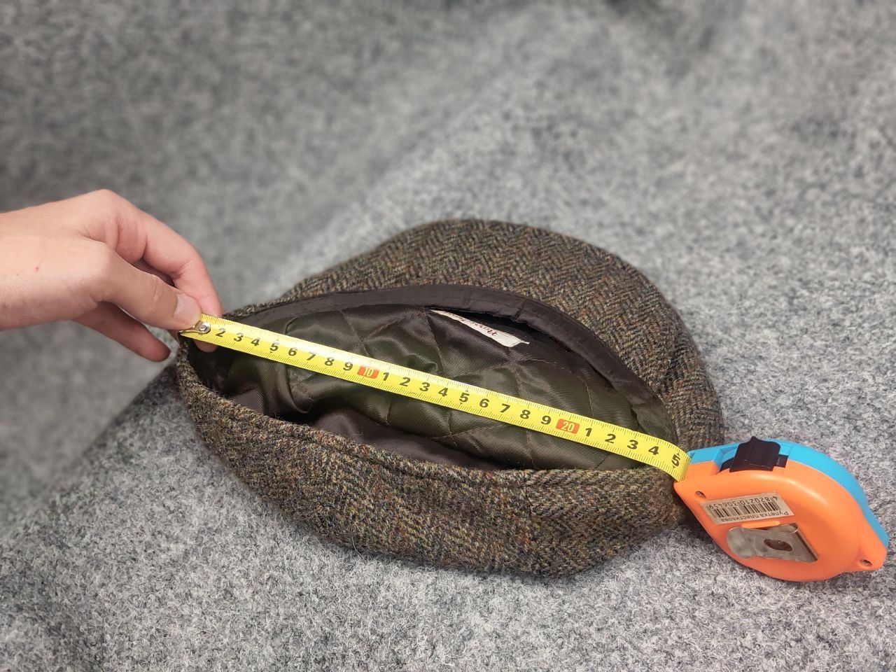Harris Tweed Wool Flat cap Size ONE SIZE - 12 Thumbnail