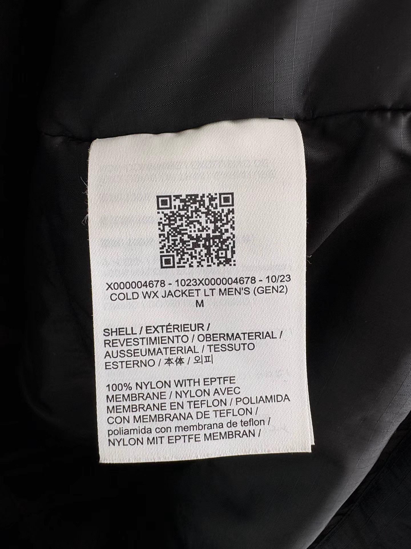 Arc'teryx ARCTERYX Cold WX Jacket LT K1 Size US M / EU 48-50 / 2 - 6 Thumbnail