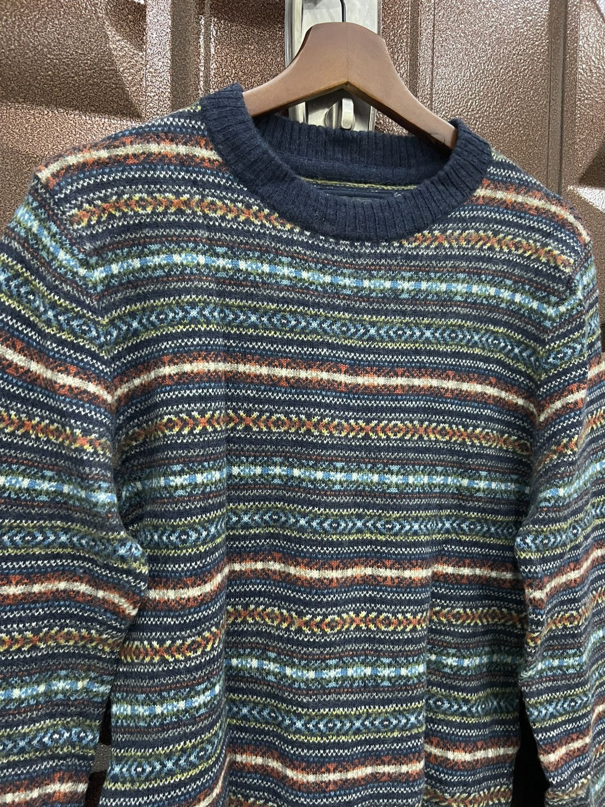 L.O.G.G. L.O.G.G HM Geometric Nordic Western Pullover Sweater Jumper Size US M / EU 48-50 / 2 - 3 Thumbnail