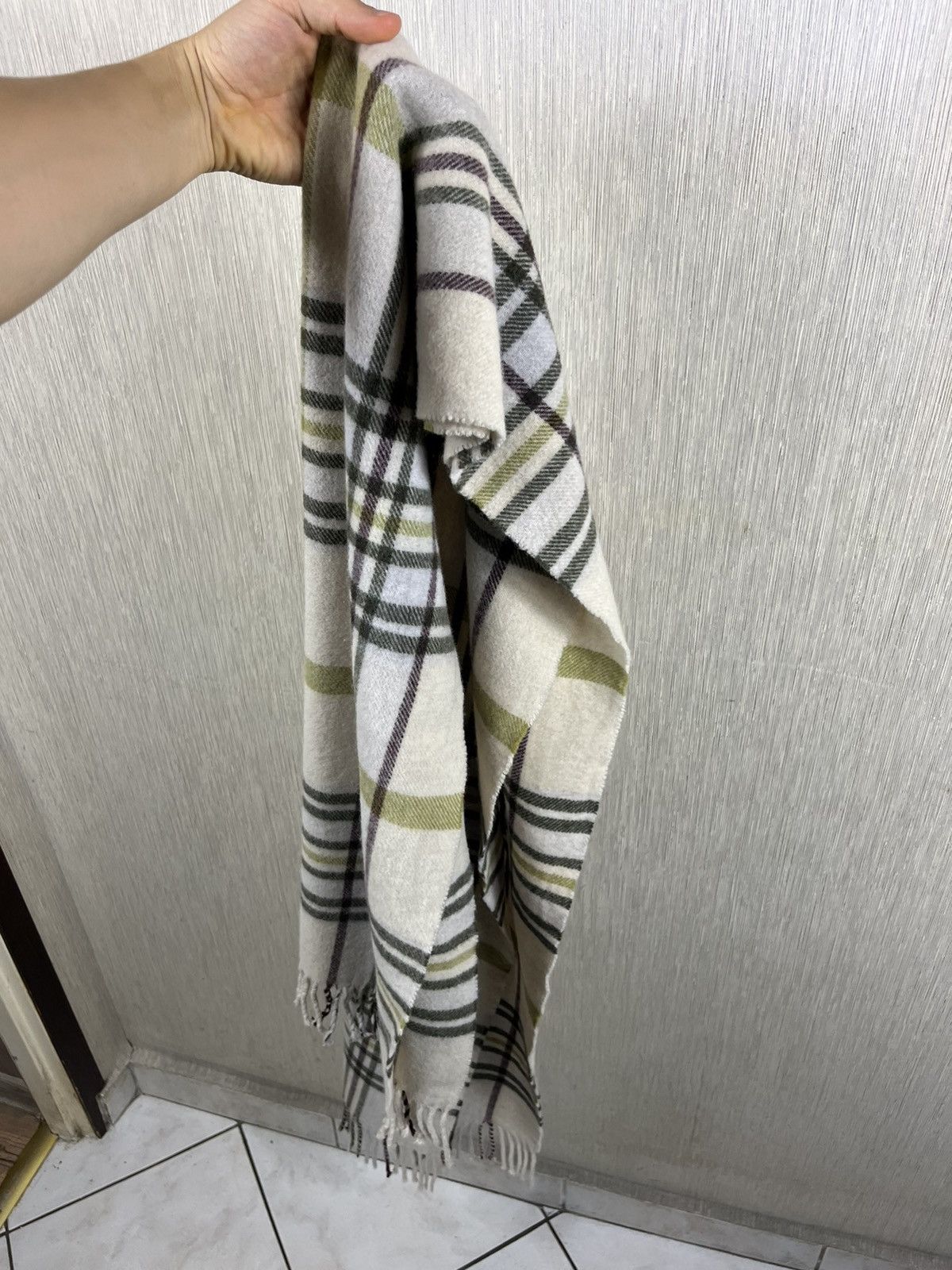 Acne Studios × Holzweiler Holzweiler wool cashmere heavy scarf checked Size ONE SIZE - 11 Thumbnail