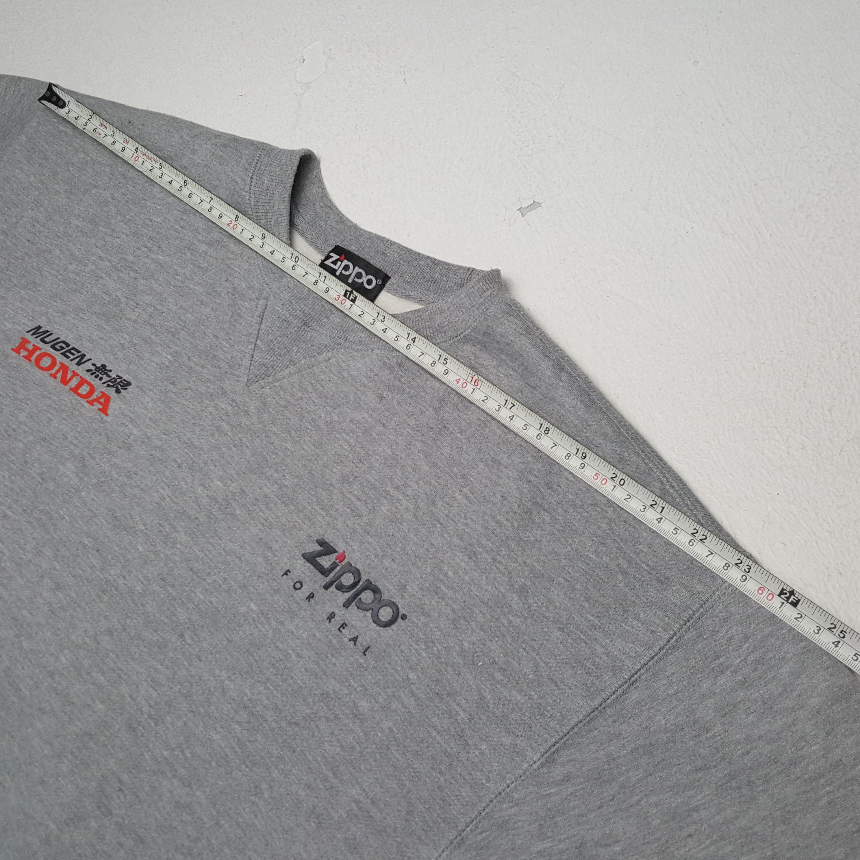 Honda × Vintage Vintage Zippo x MUGEN HONDA Japan Racing Custom Sweatshirt Size US L / EU 52-54 / 3 - 5 Thumbnail