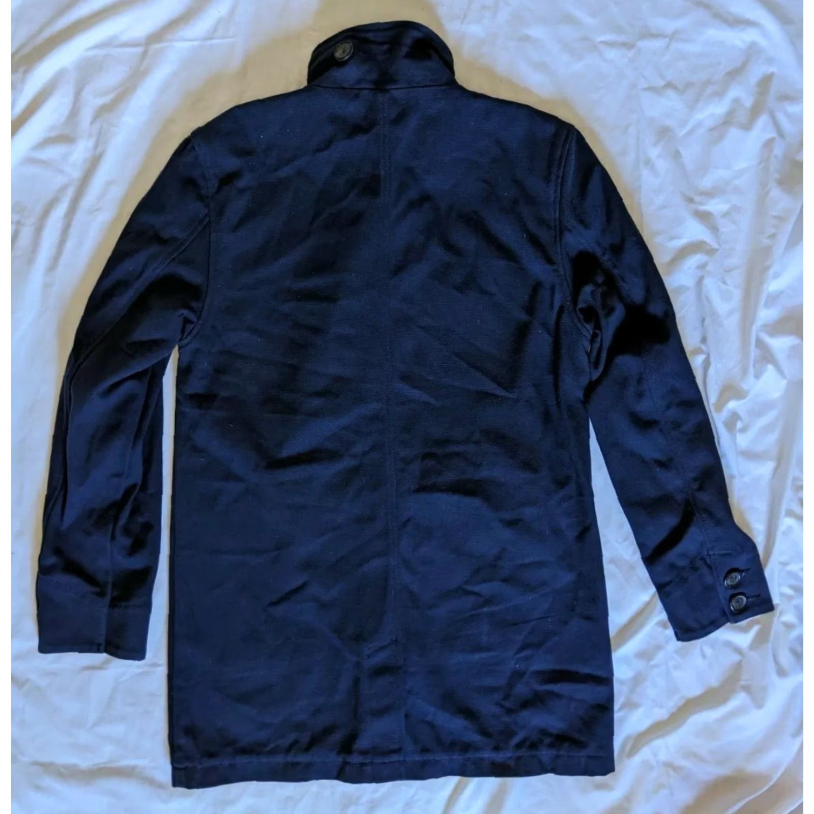 Zanerobe Zanerobe Chore Hunting Field Jacket Navy Blue Canvas XL Men Coat Size US XL / EU 56 / 4 - 7 Thumbnail