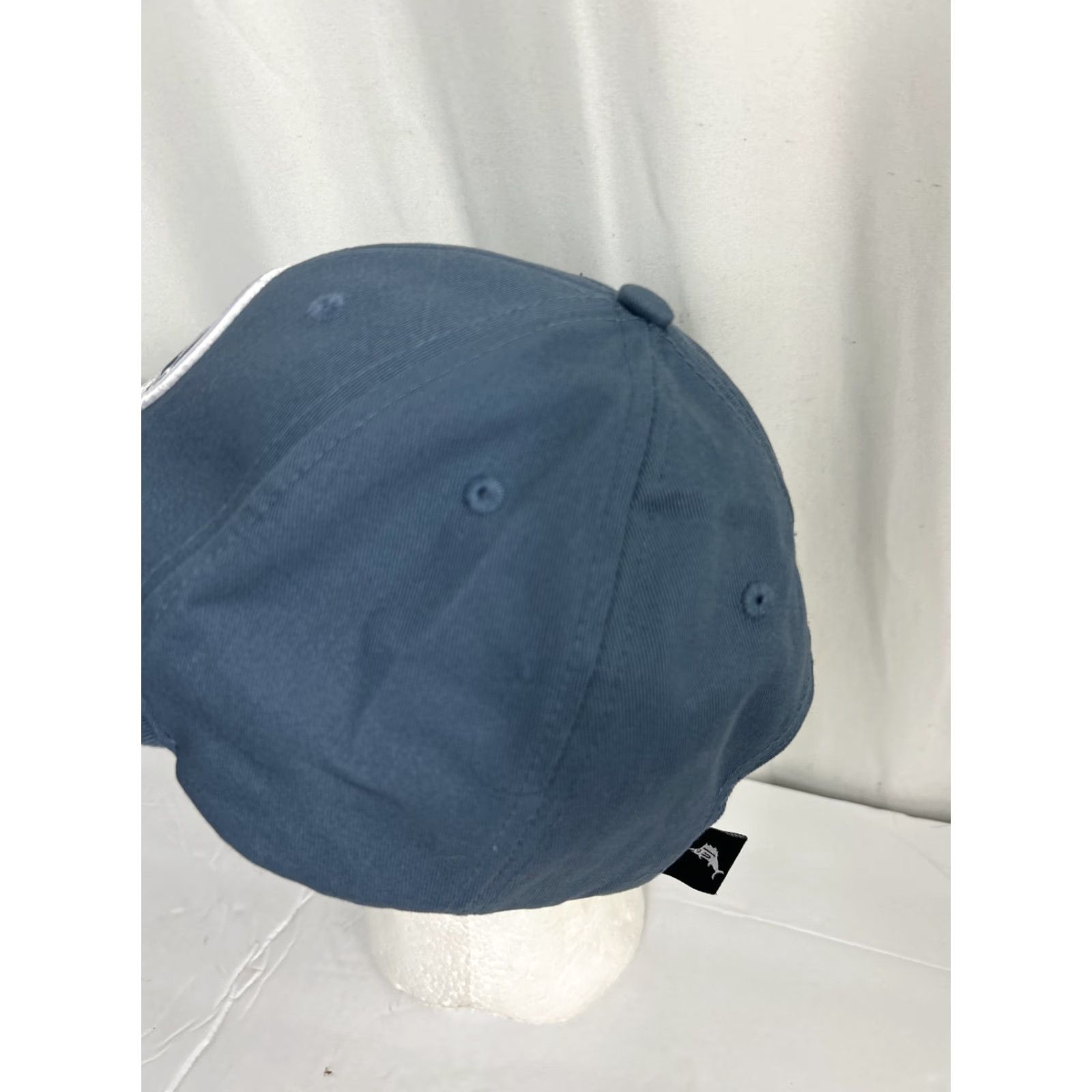 Tommy Bahama Tommy Bahama Baseball Cap Blue Adjustable Strap Back Logo Dad Mens Cap Size ONE SIZE - 7 Thumbnail