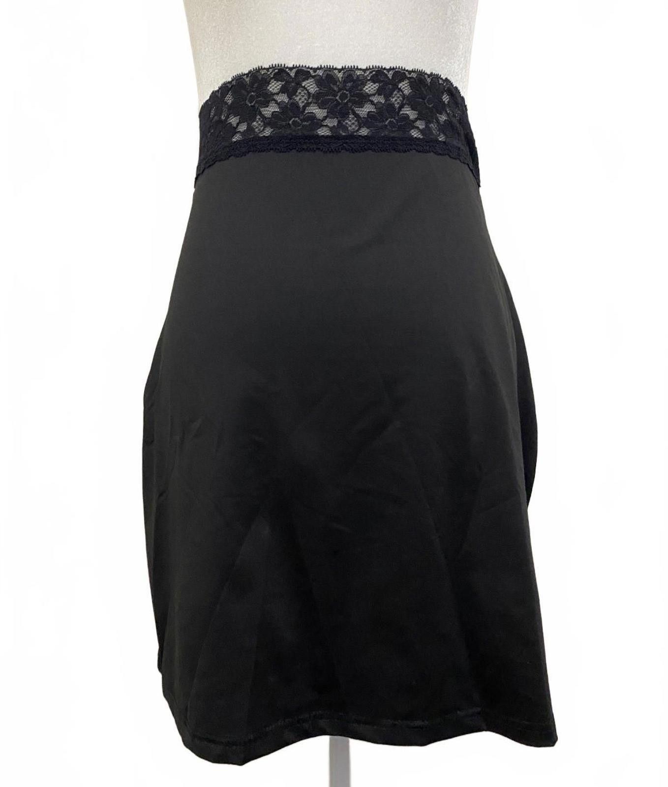 Other MANCYFIT Slip Underskirt with Slit in Black (SMALL) Size ONE SIZE - 2 Thumbnail