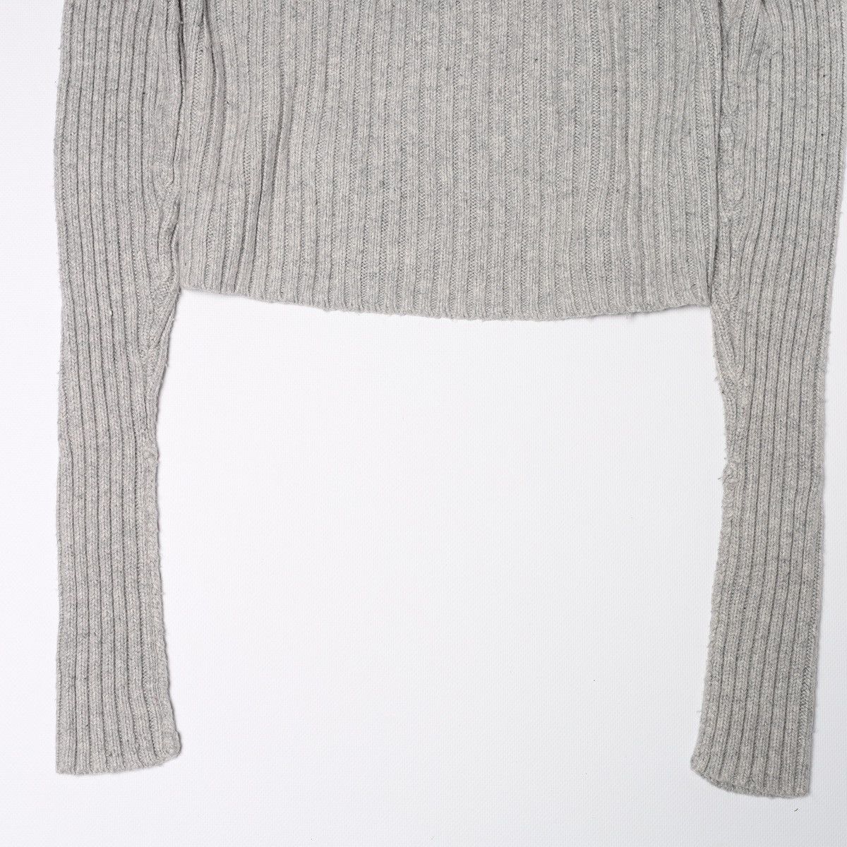 Jean Paul Gaultier Jean Paul Gaultier Lindex Cropped Sweater Zip Turtleneck Size XS / US 0-2 / IT 36-38 - 12 Thumbnail