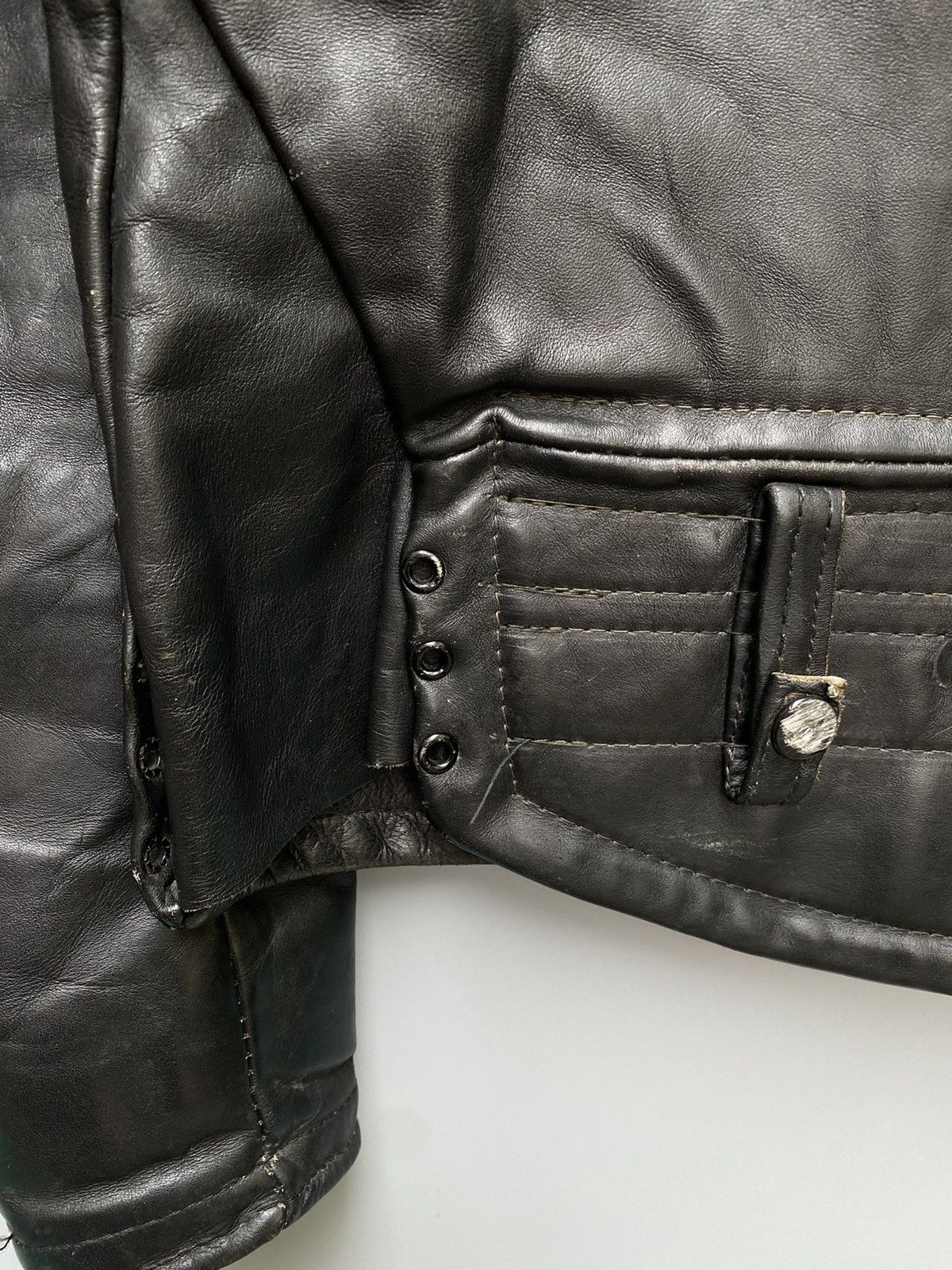 Vintage 1950s Leather Forever Double Rider Leather Jacket Size US XS / EU 42 / 0 - 10 Thumbnail