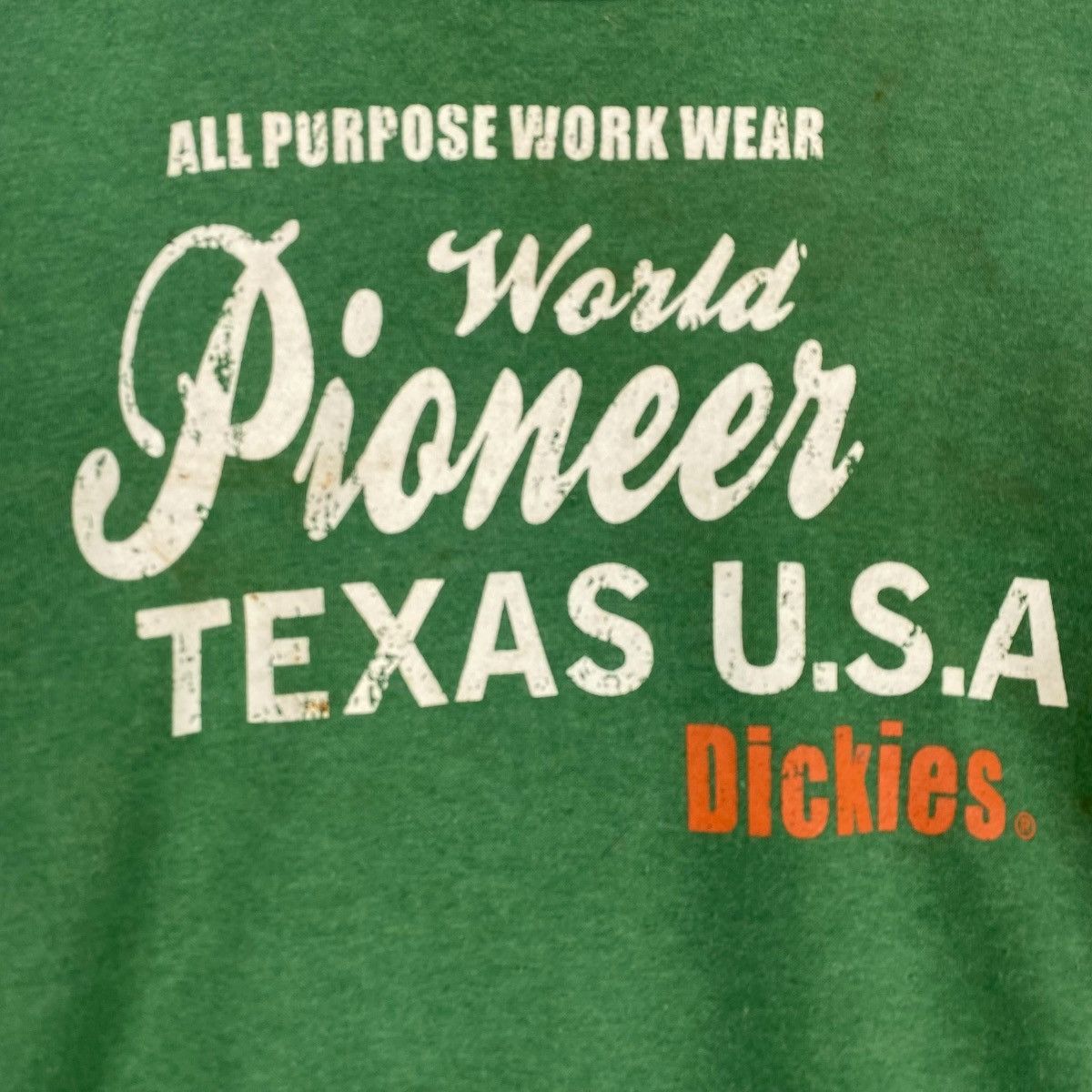 Dickies × Vintage Vintage Dickies Crewneck Sweatshirt Green Pullover Jumper L Size US L / EU 52-54 / 3 - 4 Thumbnail