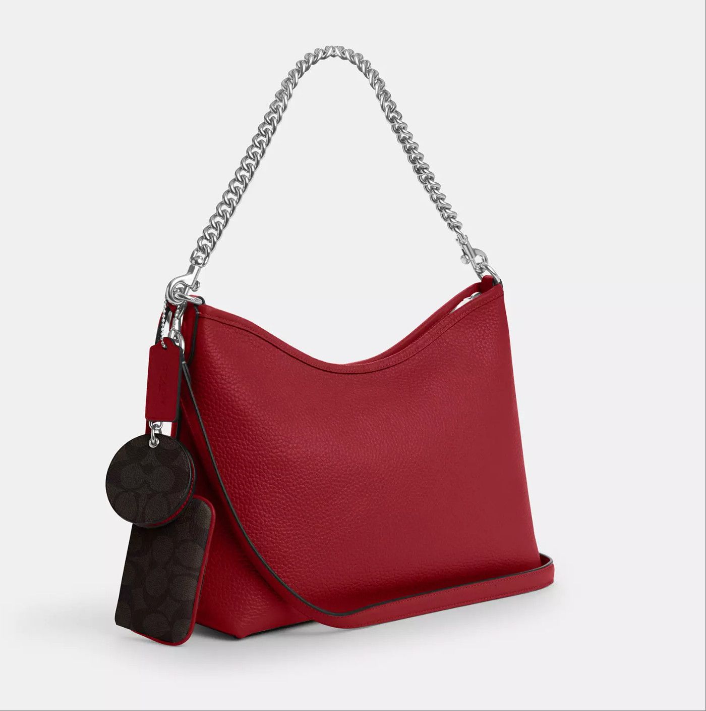 Coach Laurel Shoulder Bag With Mirror Charm And Pouch CBI94 Size ONE SIZE - 16 Thumbnail