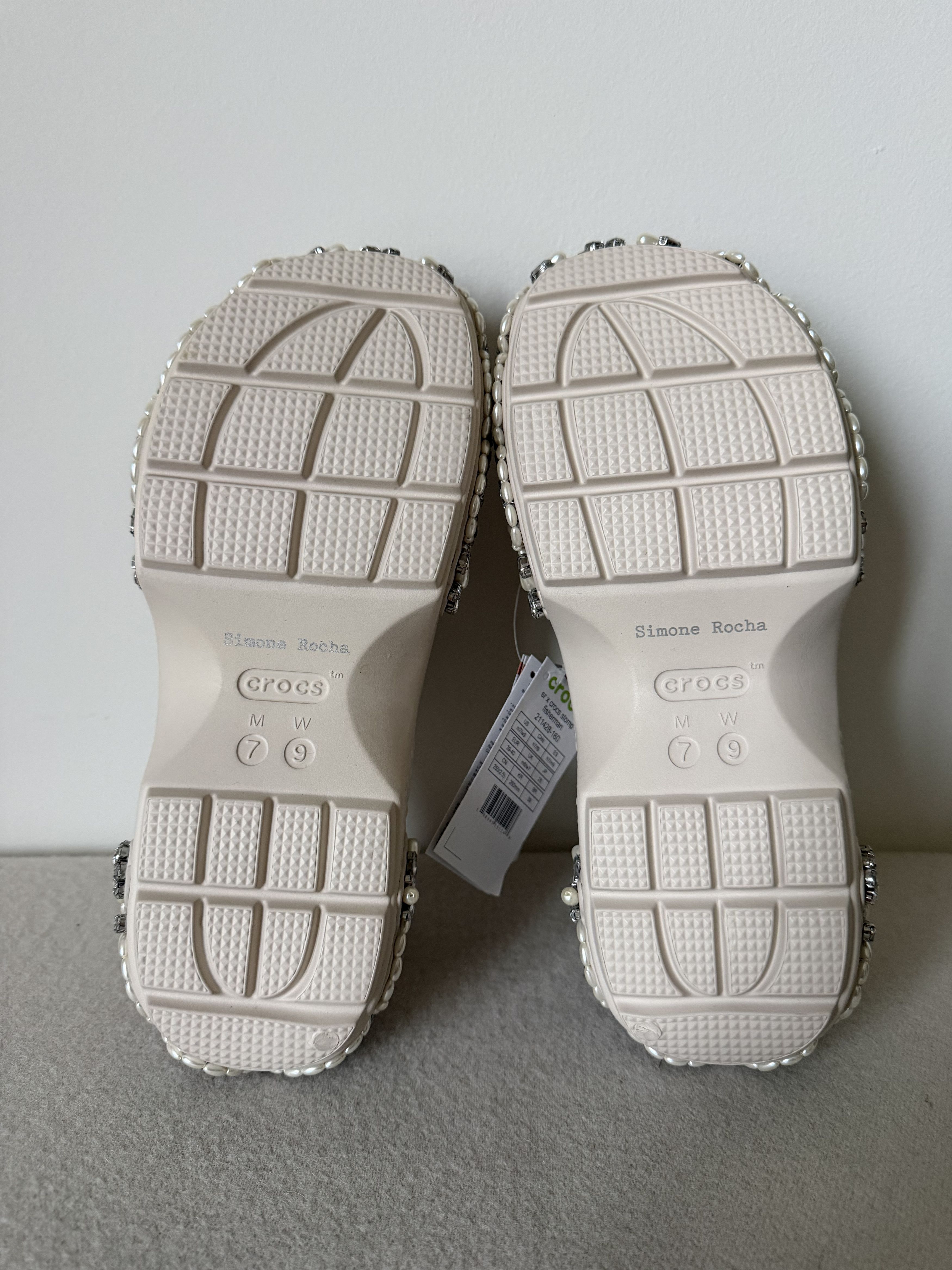 Crocs × Simone Rocha Simone Rocha Crocs Stomp Fisherman Sandals in Stucco Size US 9 / IT 39 - 6 Thumbnail