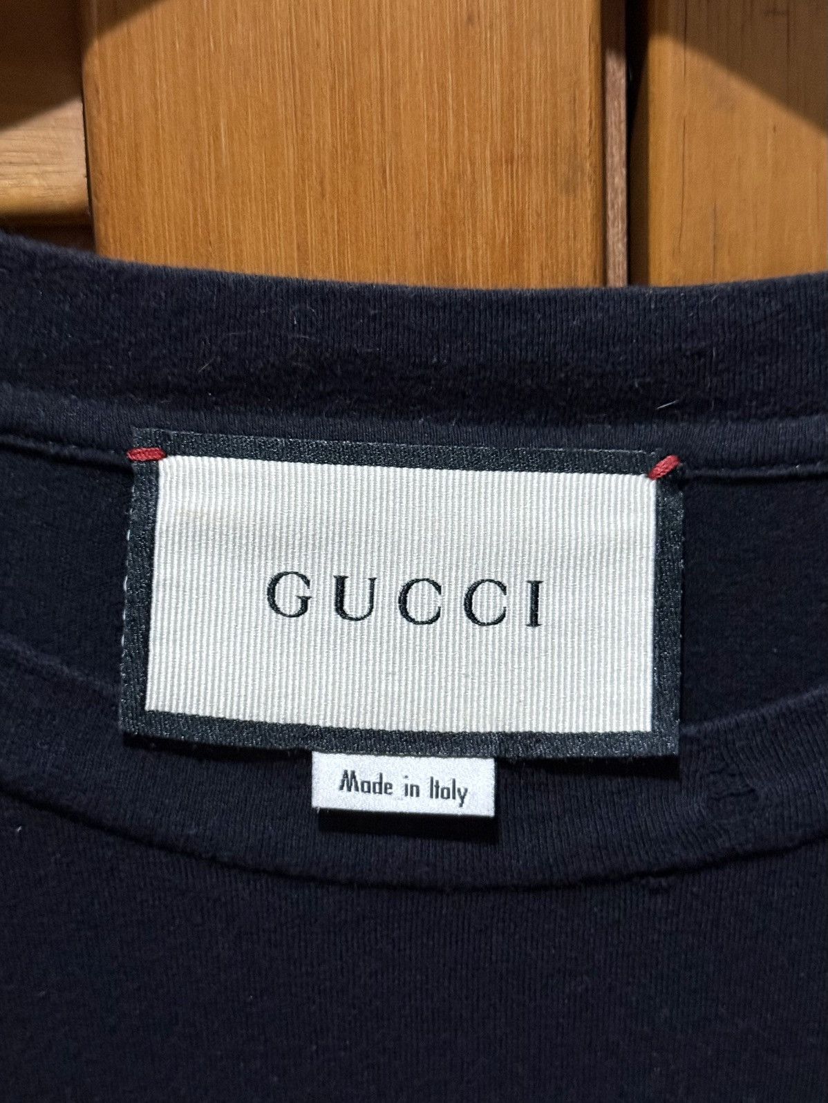 Gucci Gucci Logo Tee Black Size US L / EU 52-54 / 3 - 5 Thumbnail