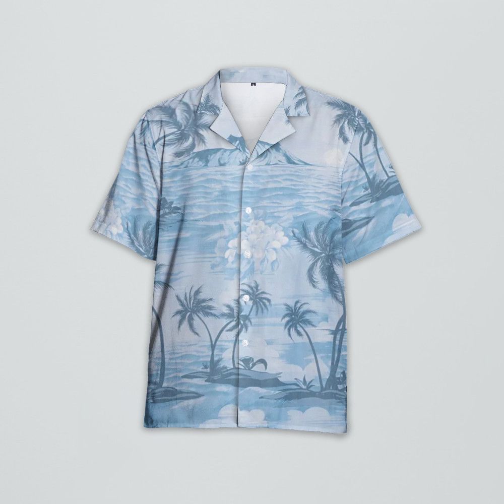 Designer Sunset-Print Track Shirt Size US L / EU 52-54 / 3 - 1 Thumbnail