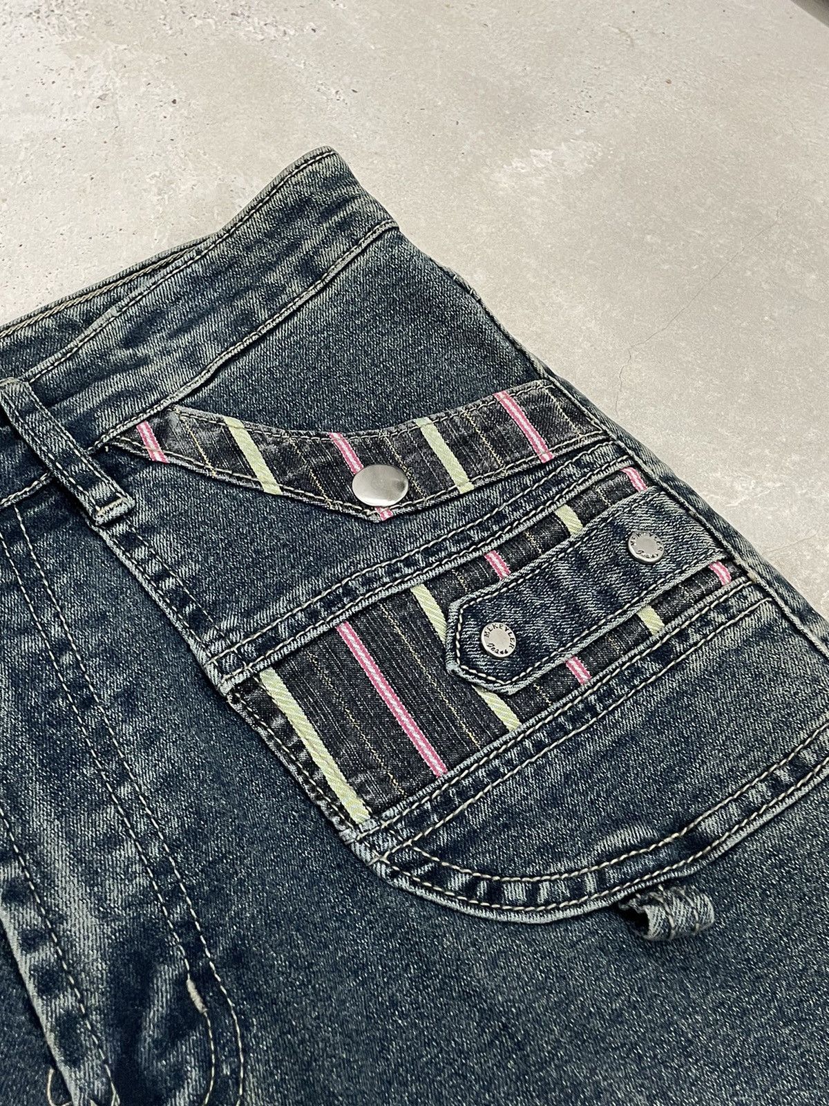 Hysteric Glamour × Japanese Brand Mekeyla Old Vintage Japanese Design 2 Length Seam Pants Size US 26 / EU 42 - 11 Thumbnail