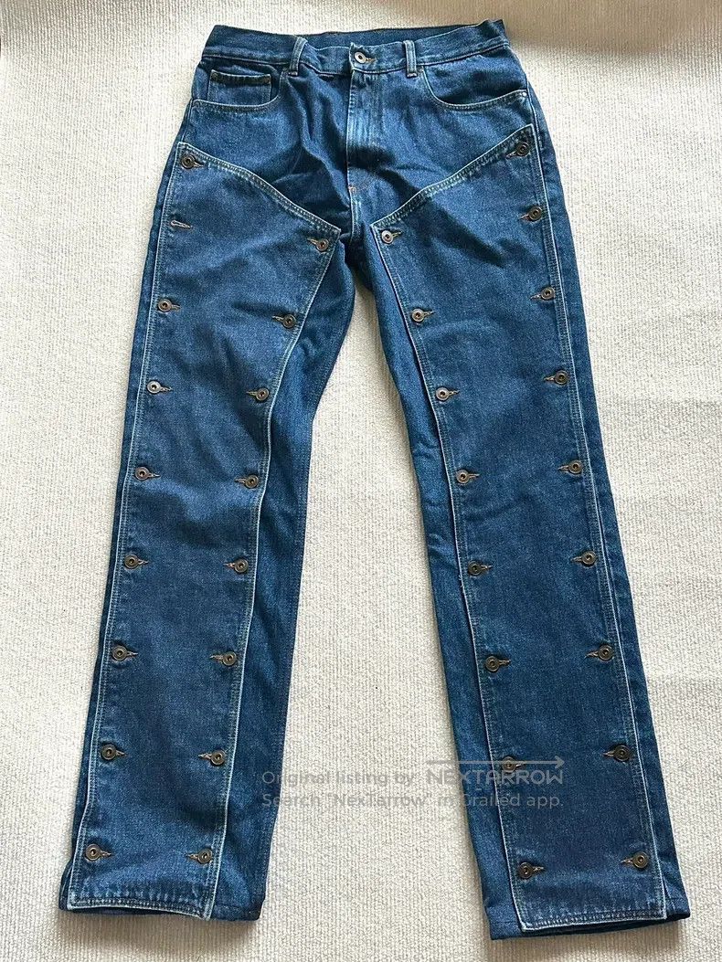 Y/Project Y/Project 31 Straight detachable button jeans Size US 30 / EU 46 - 1 Thumbnail